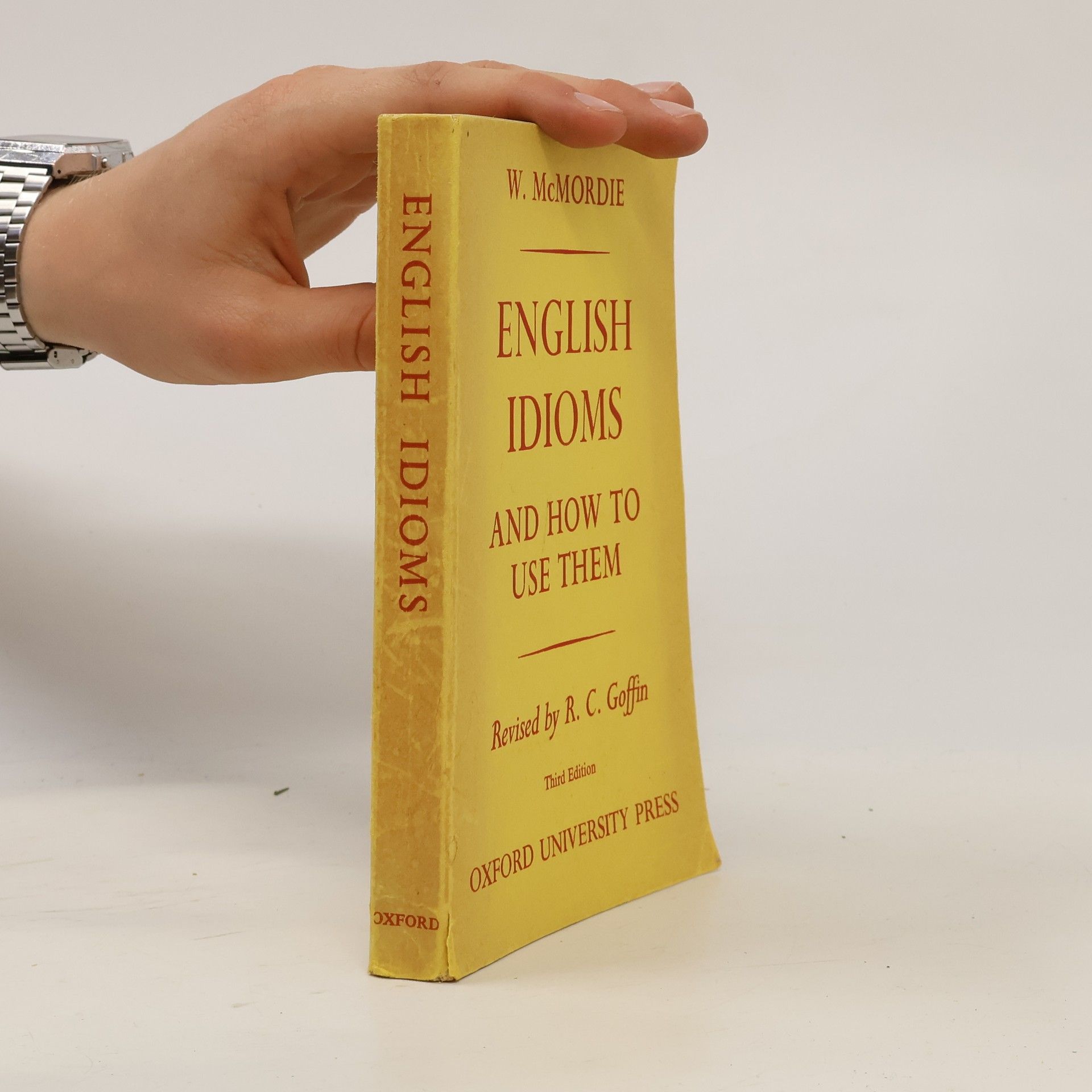 W. McMordrie English idioms