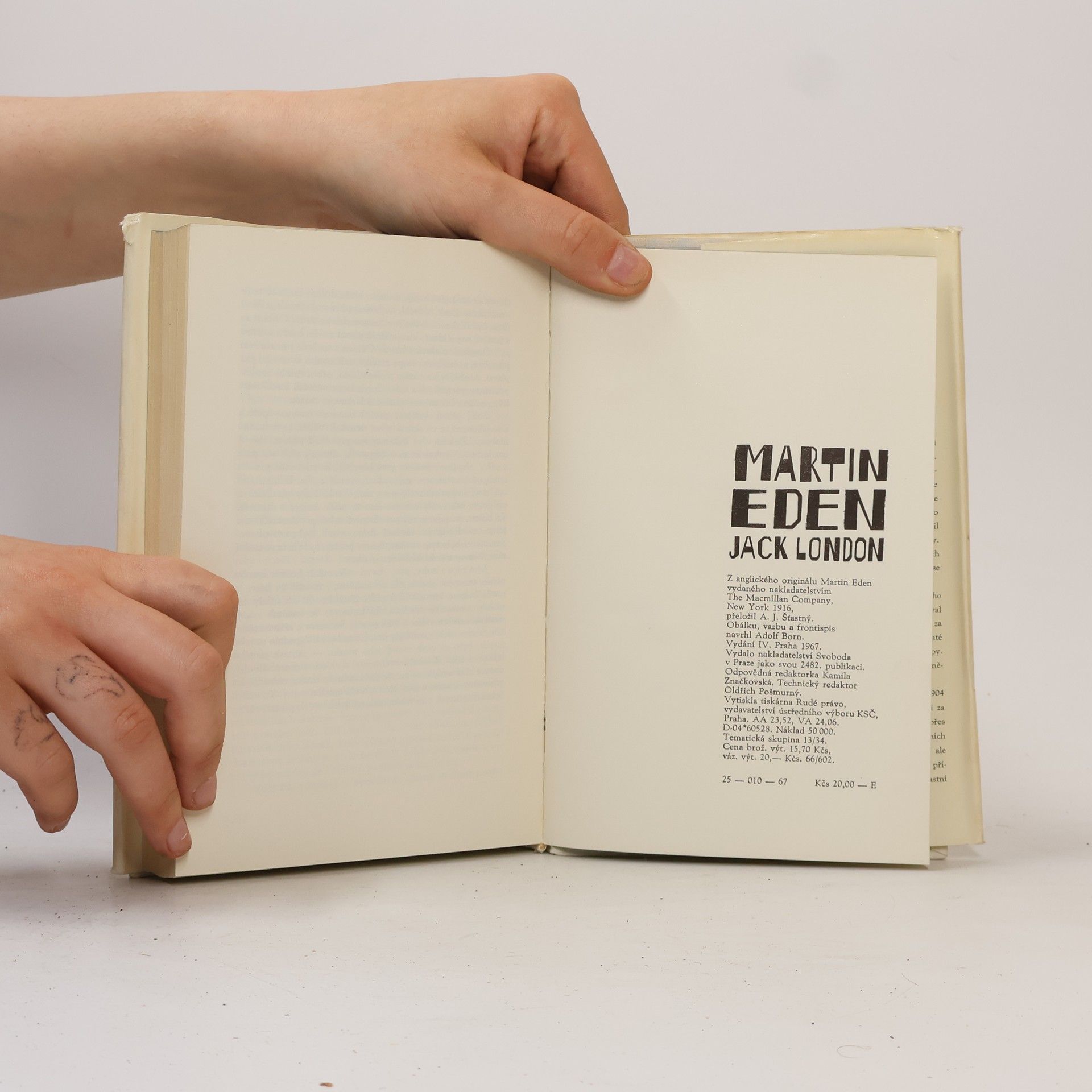 Jack London Martin Eden