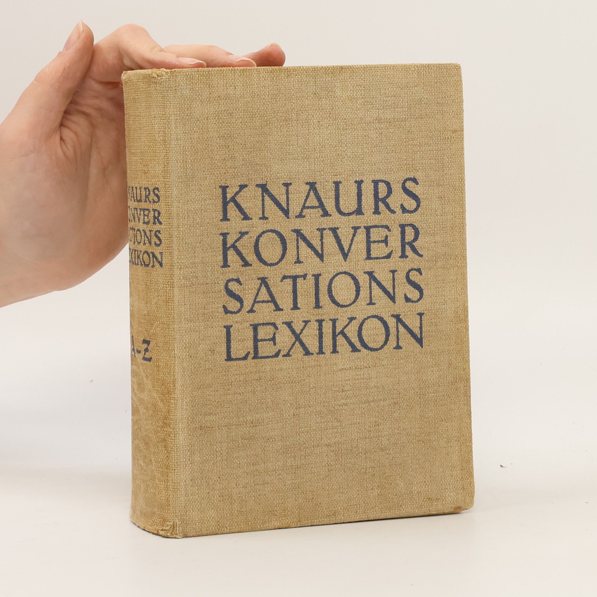 Autores varios Knaurs Konversations-Lexikon, A-Z
