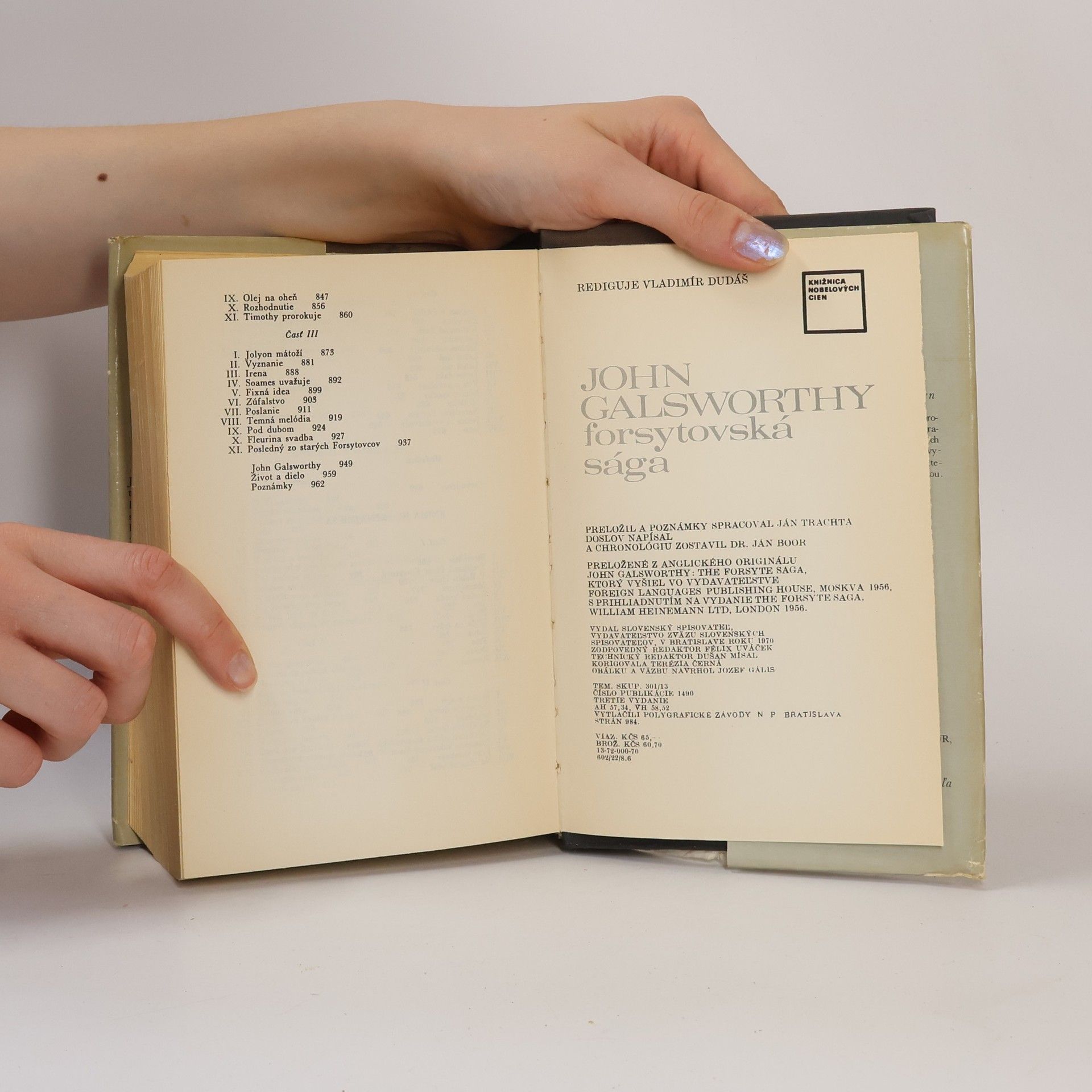 John Galsworthy Forsytovská sága