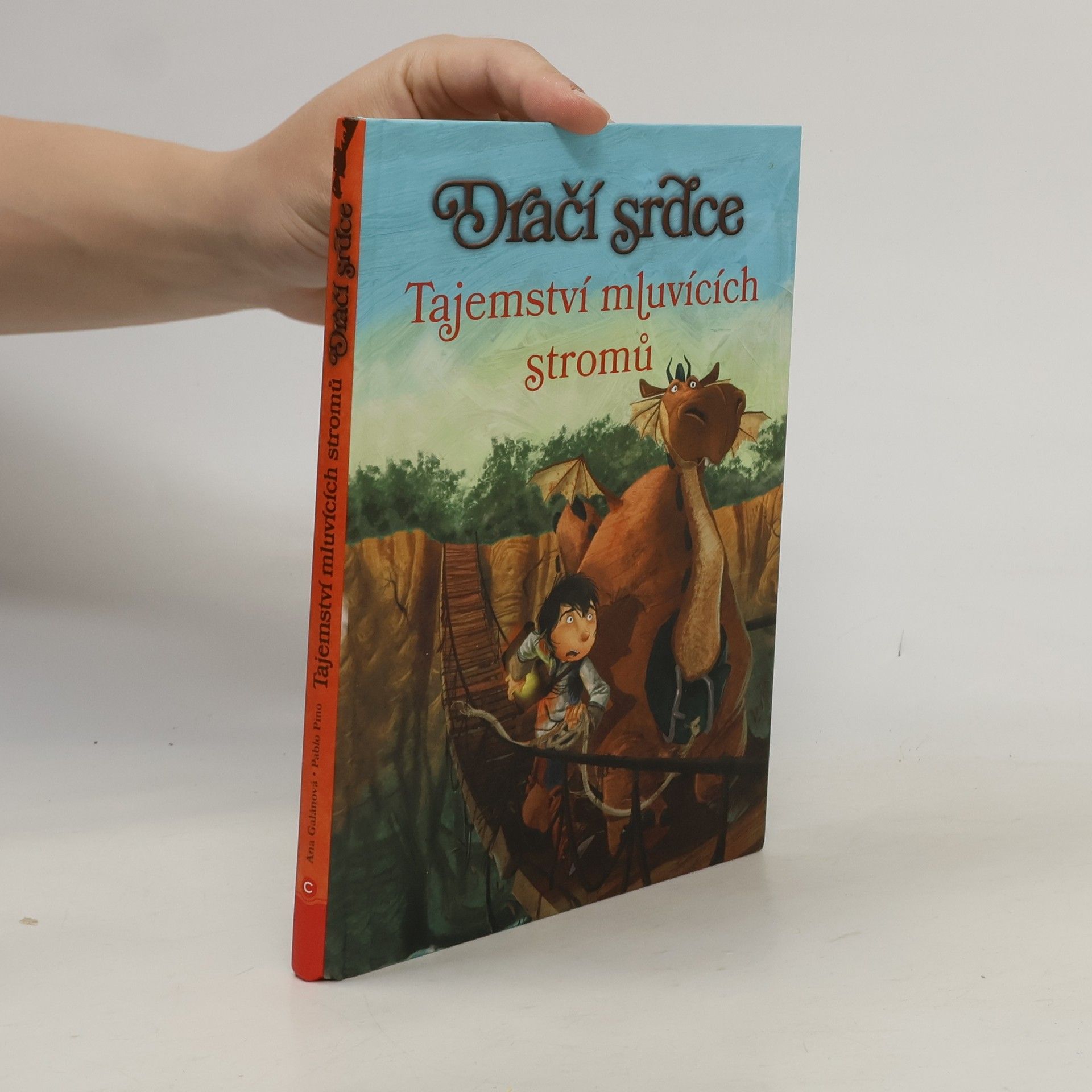 Ana Galán Dračí srdce. Tajemství mluvících stromů