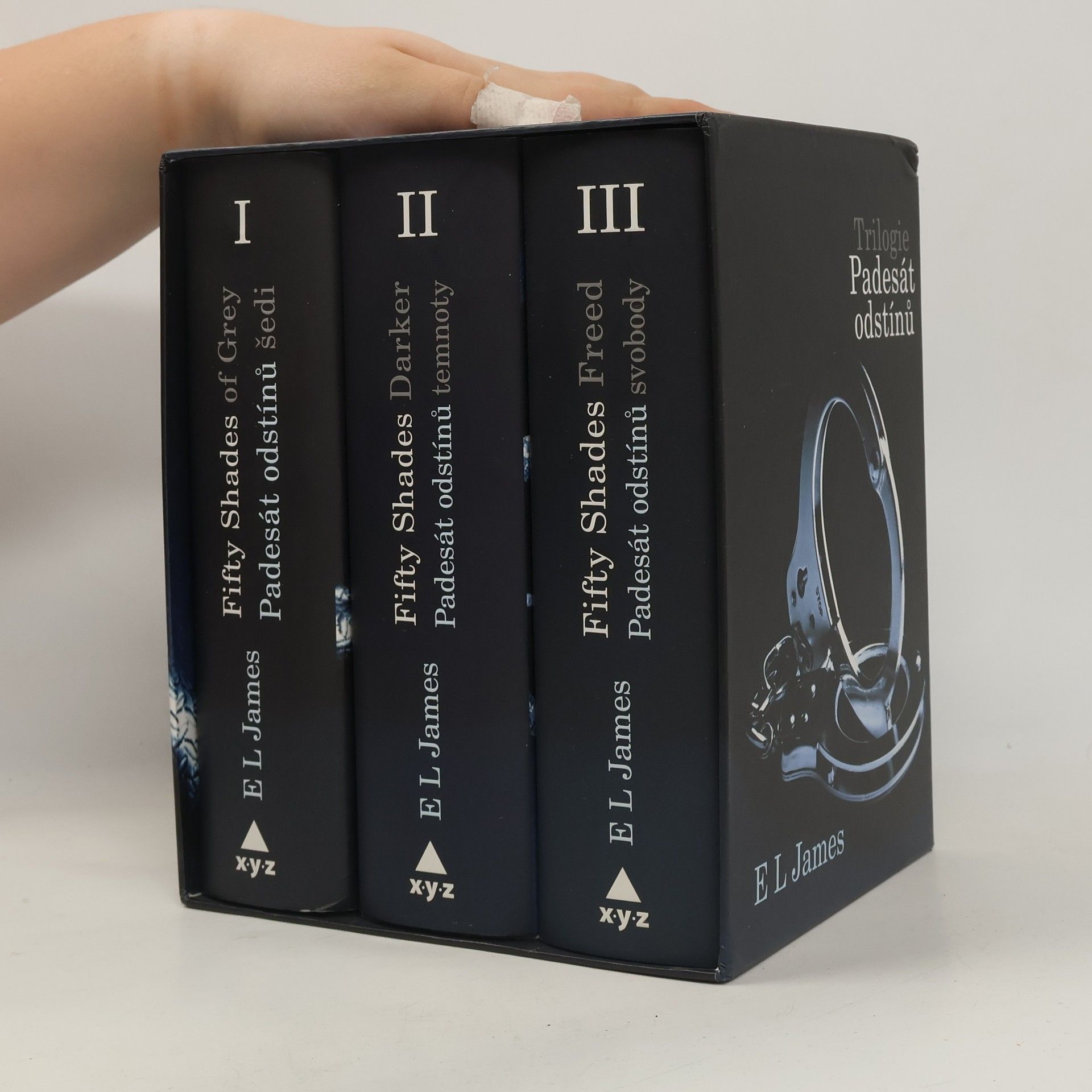 E L James Fifty Shades Trilogie 1-3