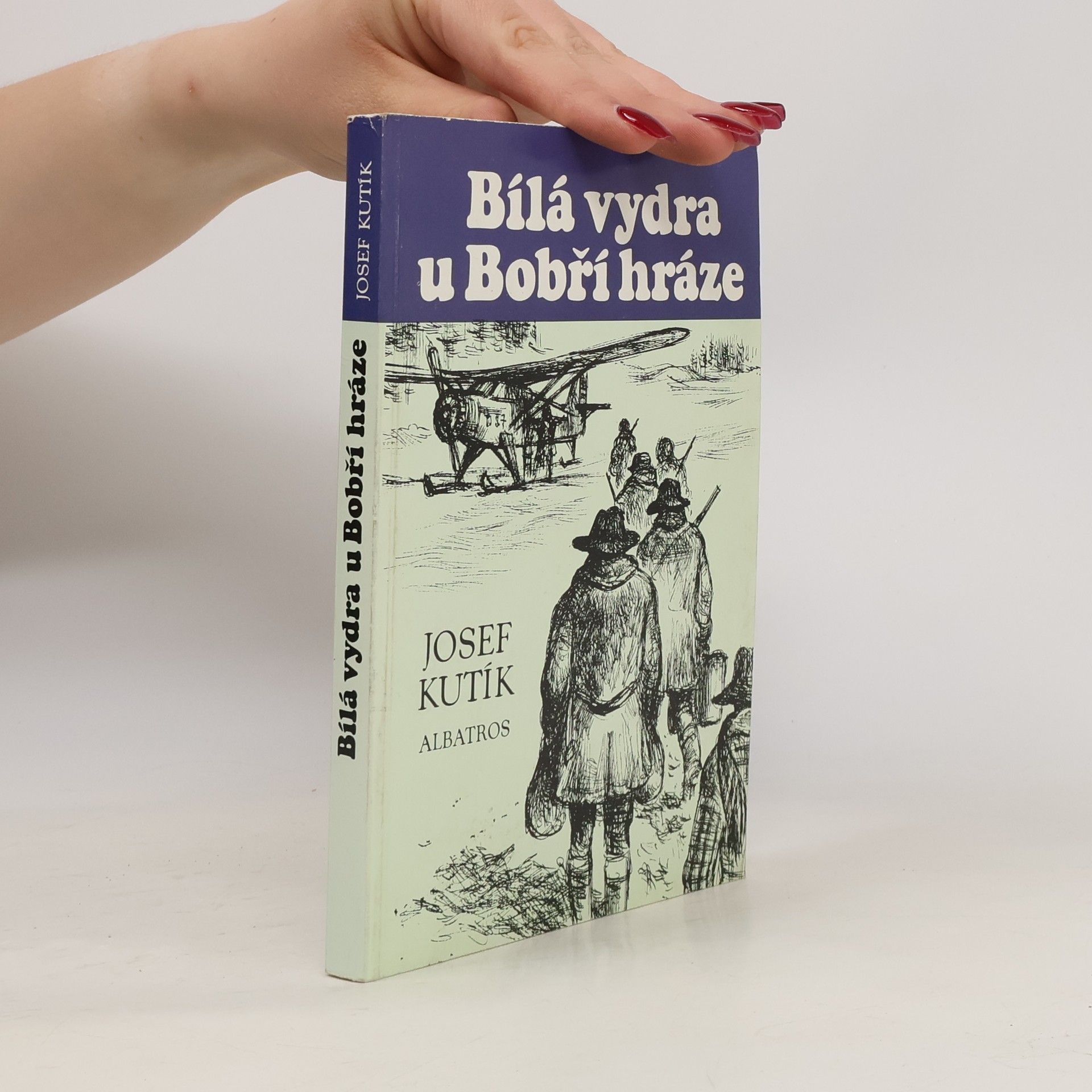 Josef Kutík Bílá vydra u Bobří hráze