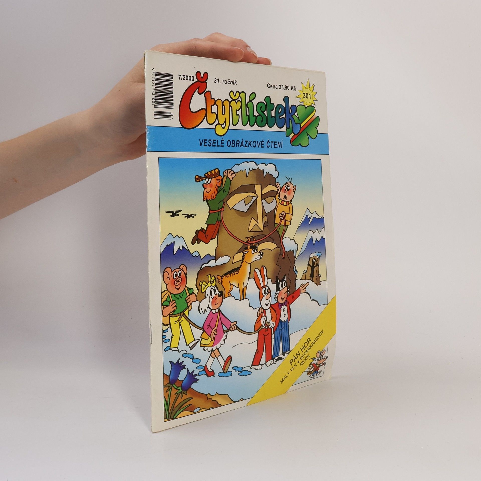 Auteurscollectief Čtyřlístek 301. 7/2000. Pán hor