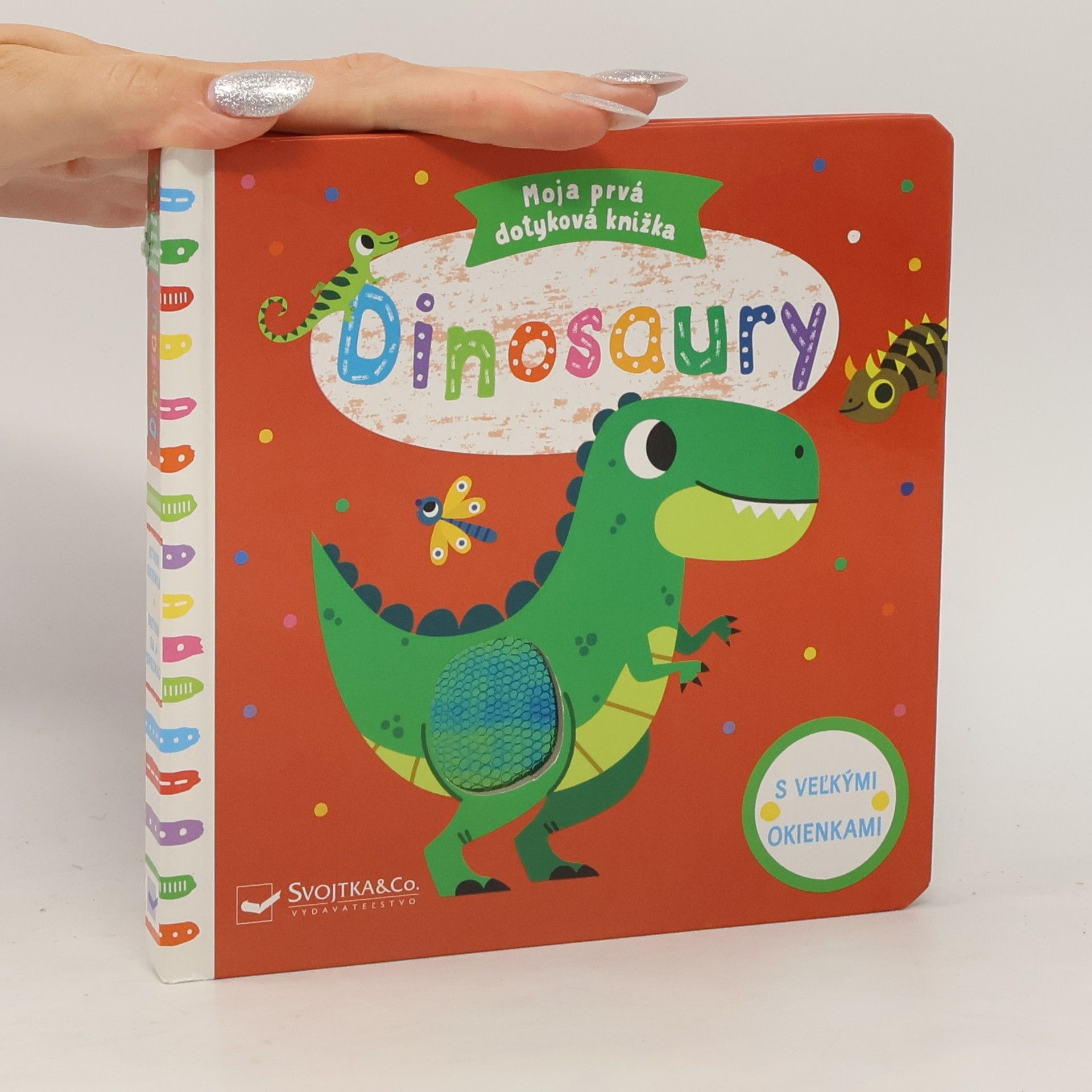 Tiago Americo Dinosaury - Moja prvá dotyková knižka - S veľkými okienkami