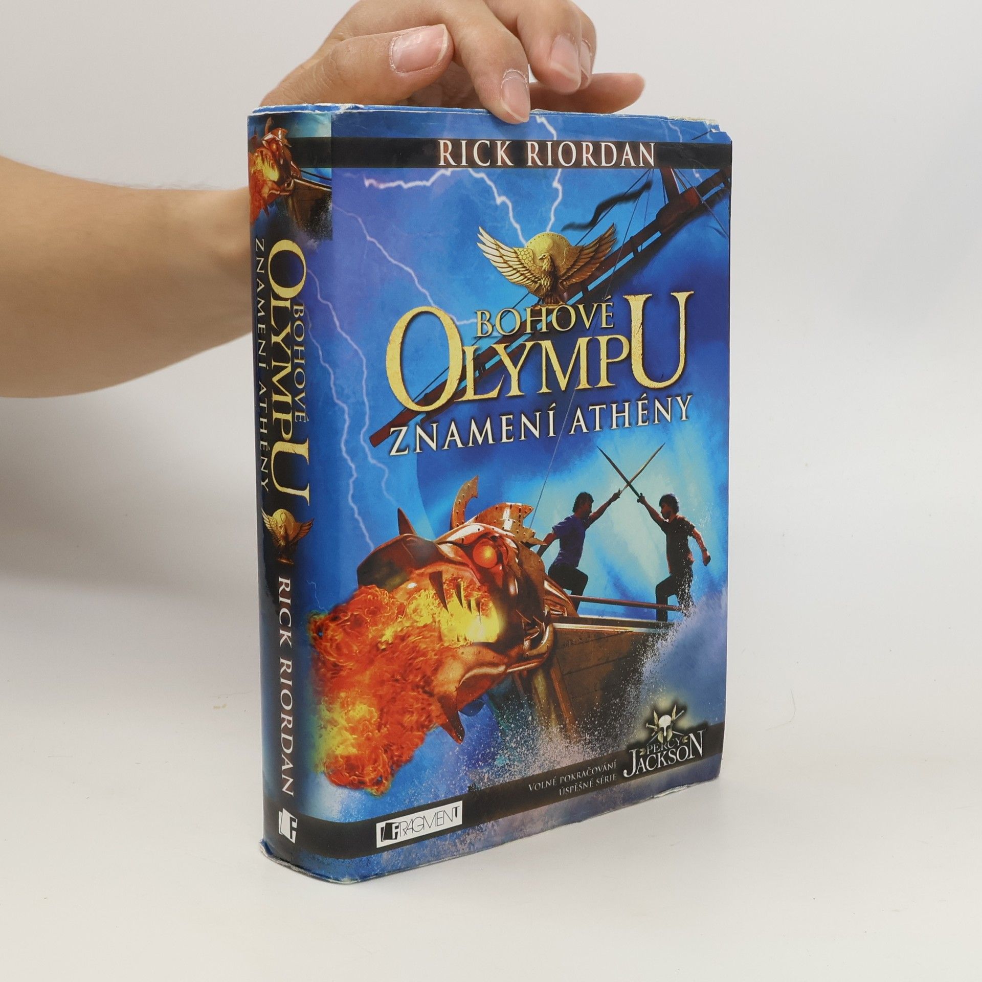 Rick Riordan Bohové Olympu. Znamení Athény