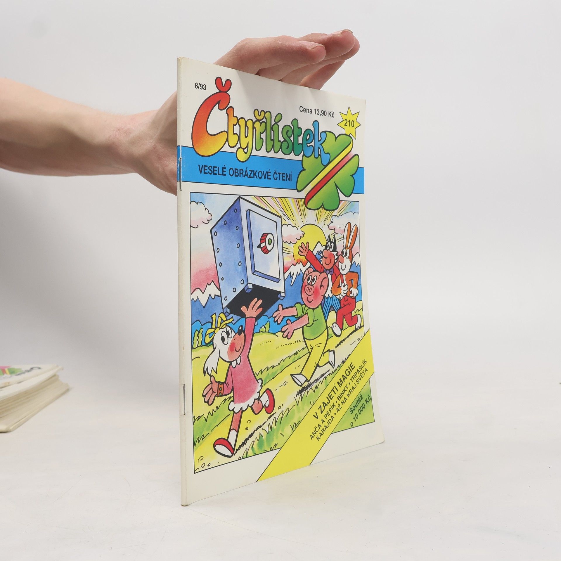 Kolektiv autorů Čtyřlístek 8/93. V zajetí magie