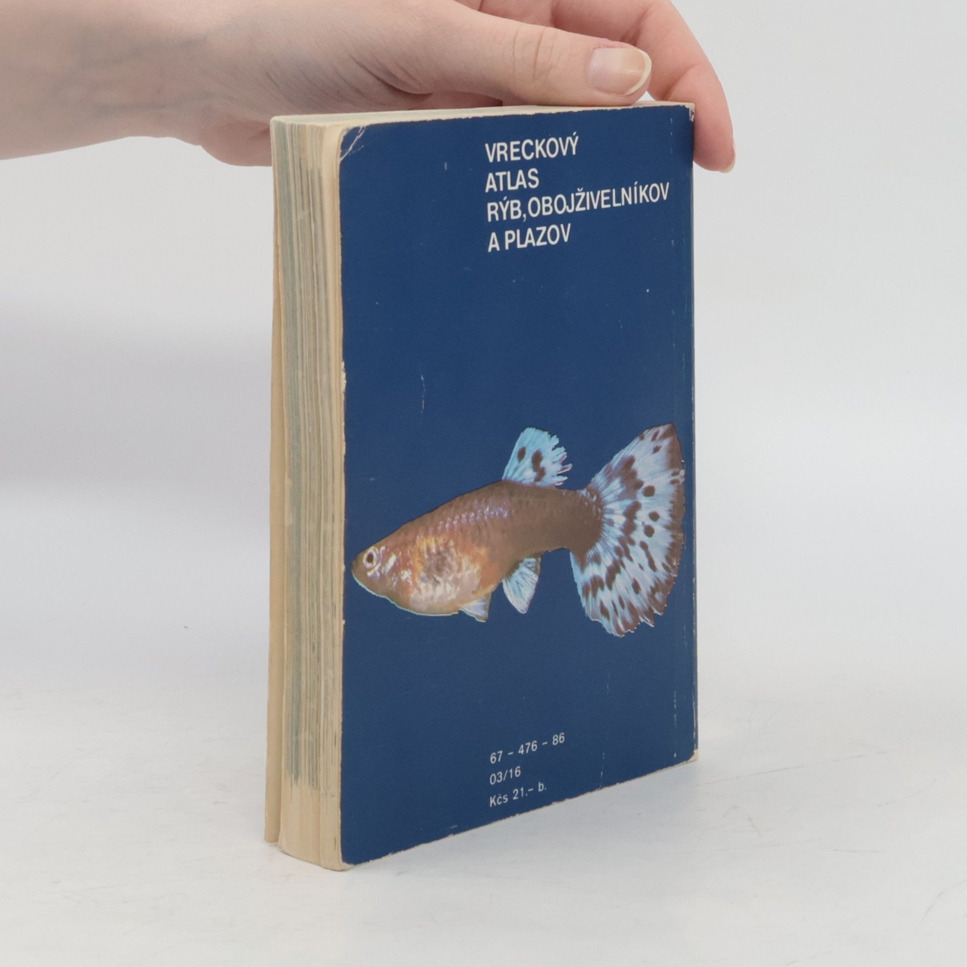 Otakar Štěpánek Vreckový atlas rýb, obojživelníkov a plazov