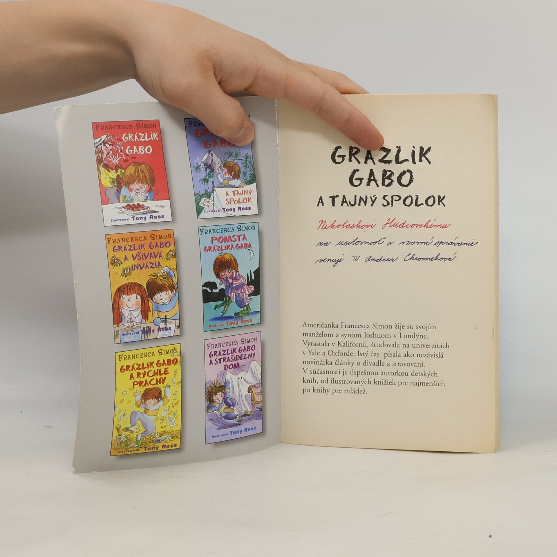 Francesca Simon Grázlik Gabo a tajný spolok