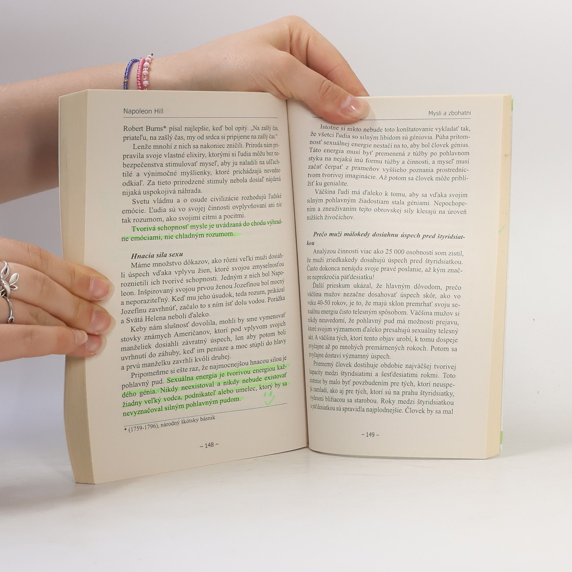 Napoleon Hill Mysli a zbohatni