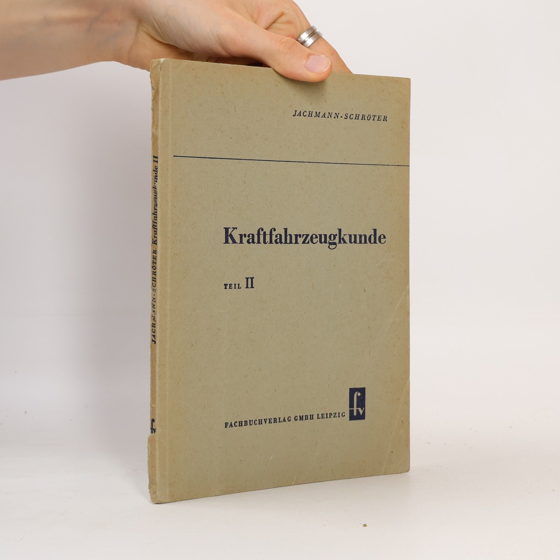 Autorenkollektiv Kraftfahrzeugkunde II