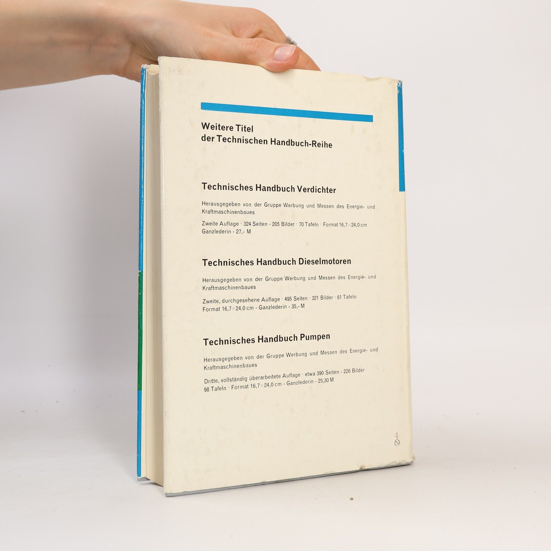 Various authors Technisches Handbuch Wasseraufbereitungsanlagen