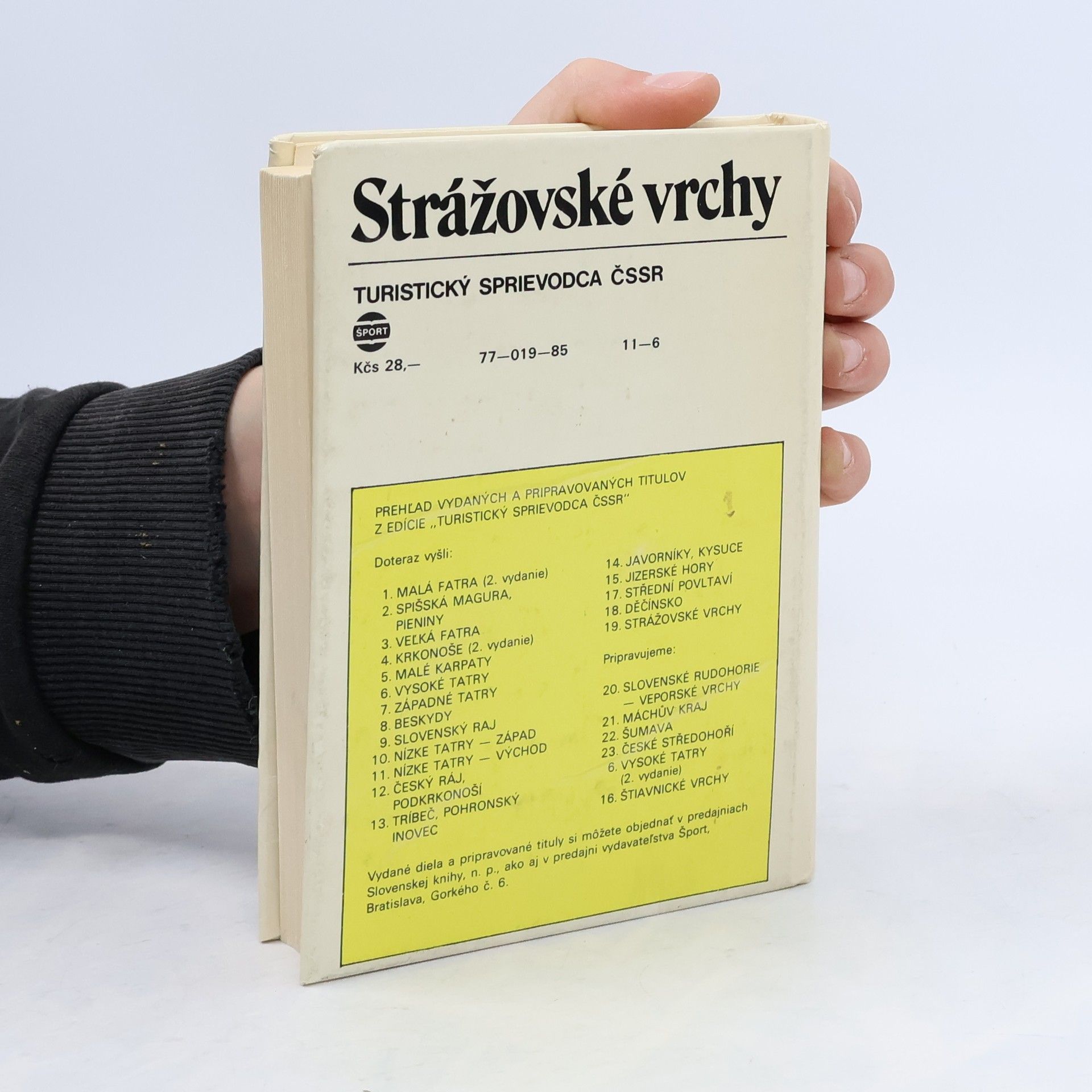 Collectif d'auteurs Strážovské vrchy