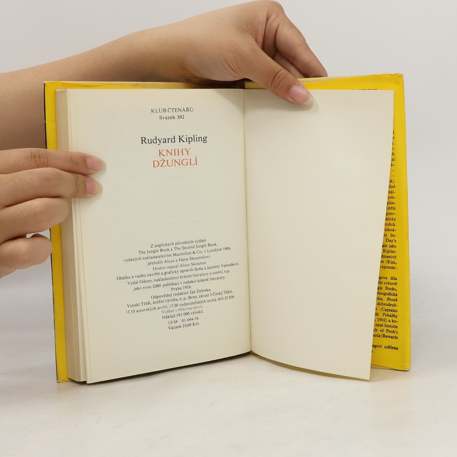 Rudyard Kipling Knihy džunglí