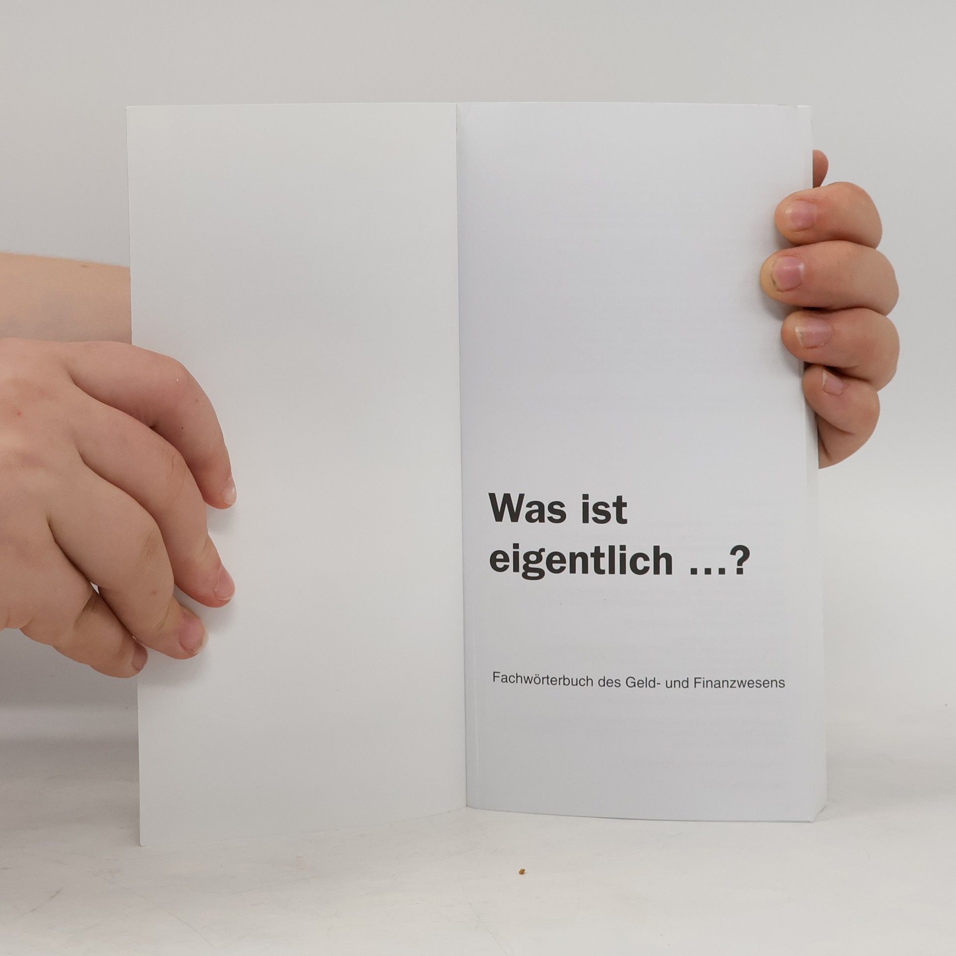 Various authors Was ist eigentlich...?