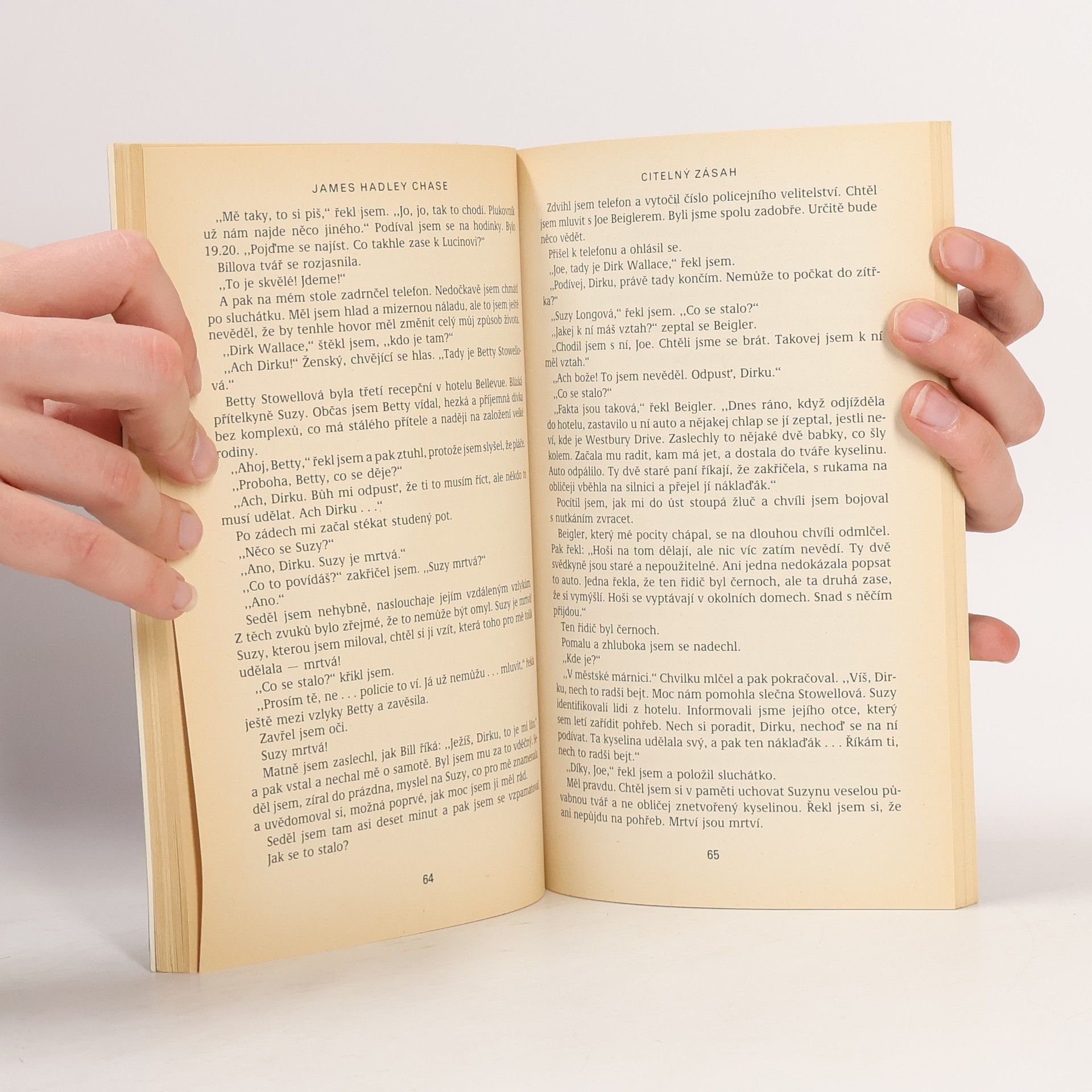 James Hadley Chase Citelný zásah