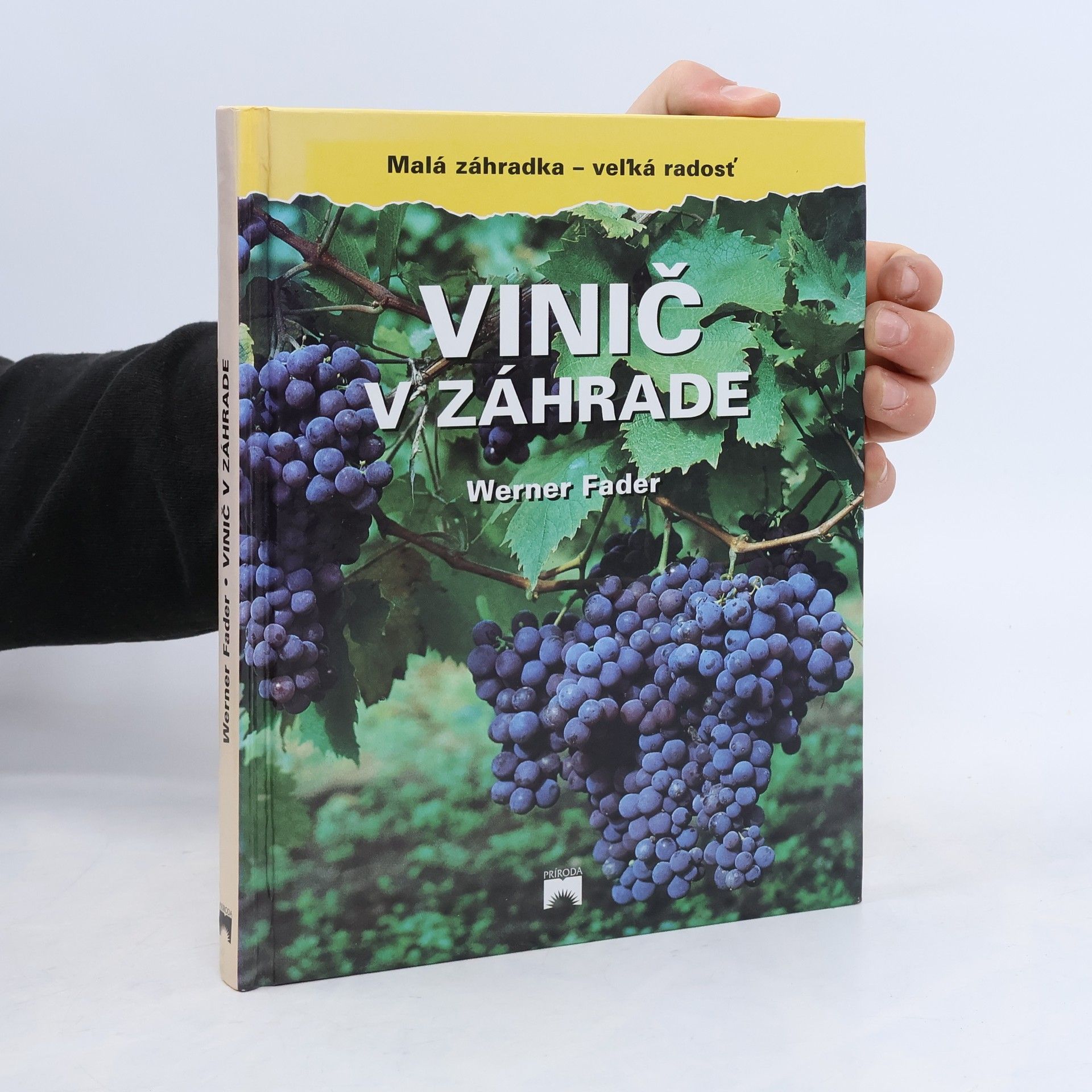 Werner Fader Vinič v záhrade