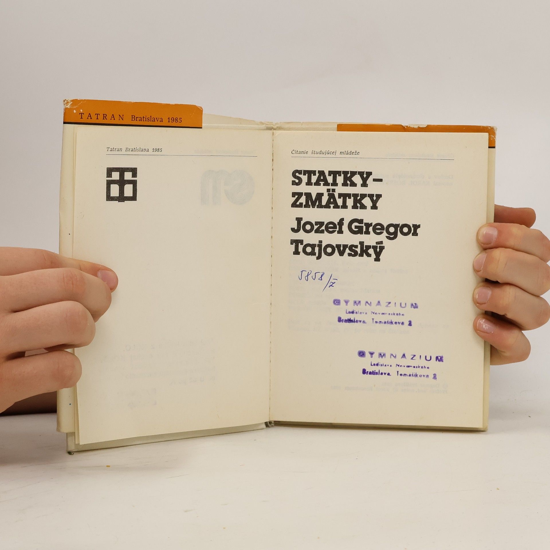 Jozef Gregor Tajovský Statky-zmätky
