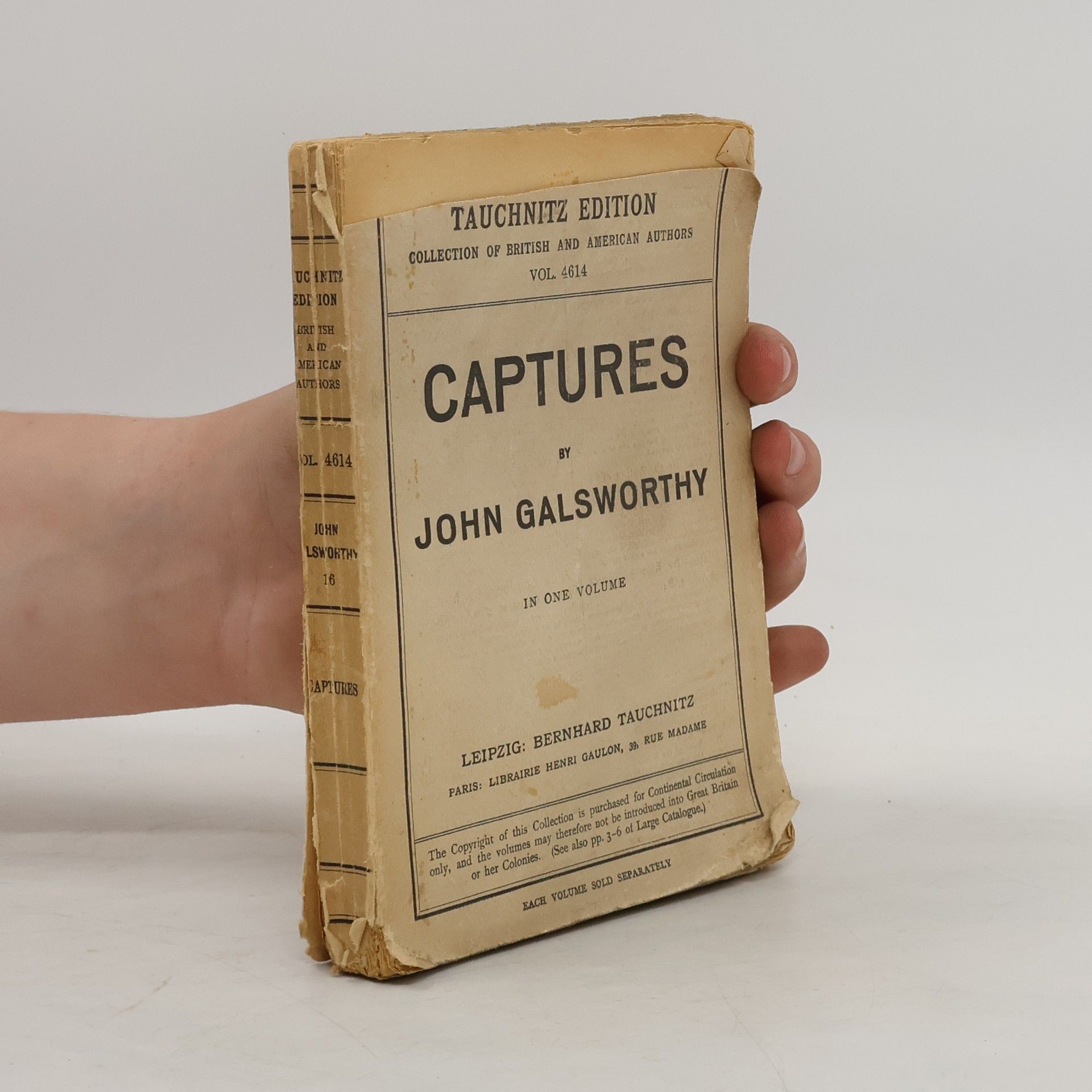 John Galsworthy Captures