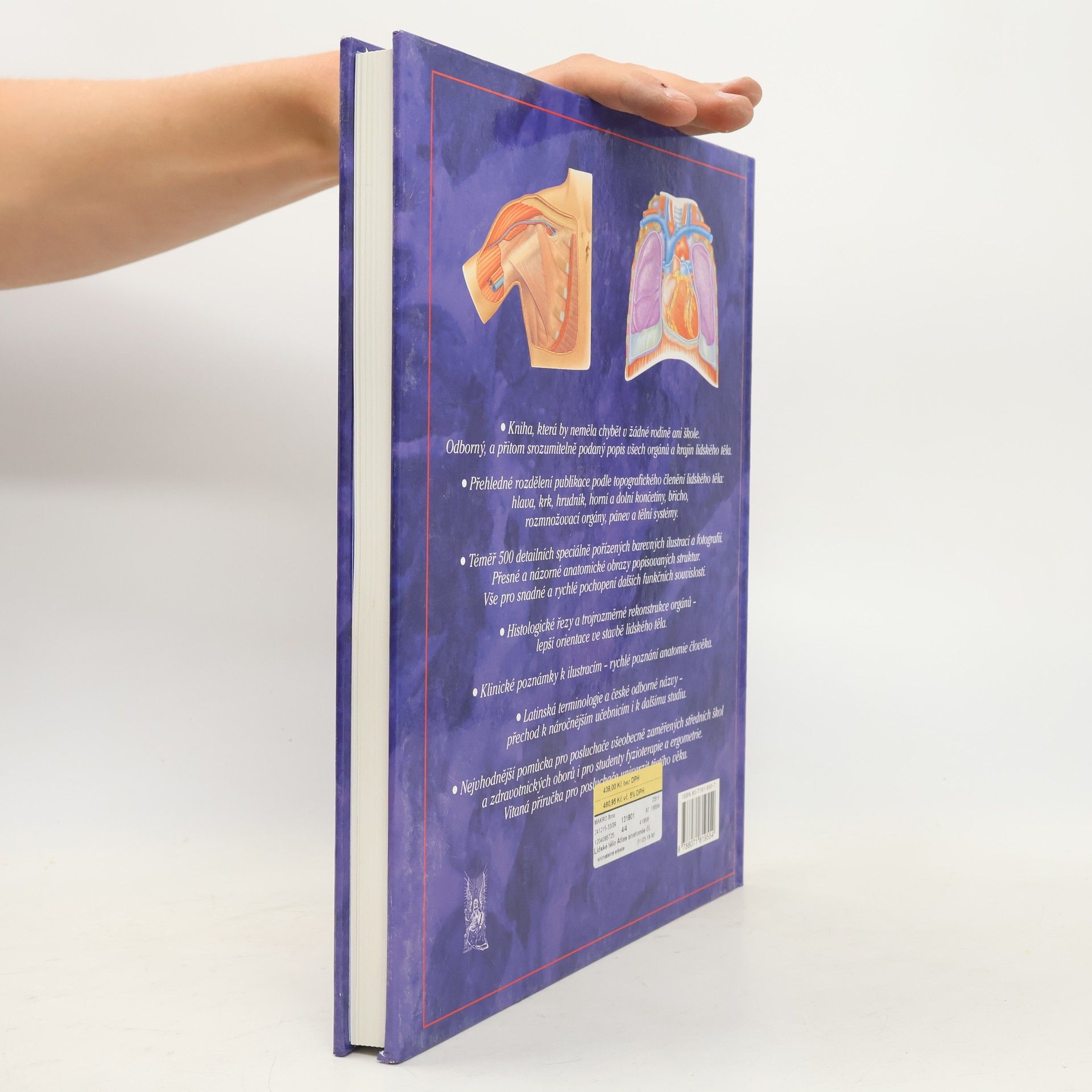 Peter H. Abrahams Lidské tělo : atlas anatomie člověka