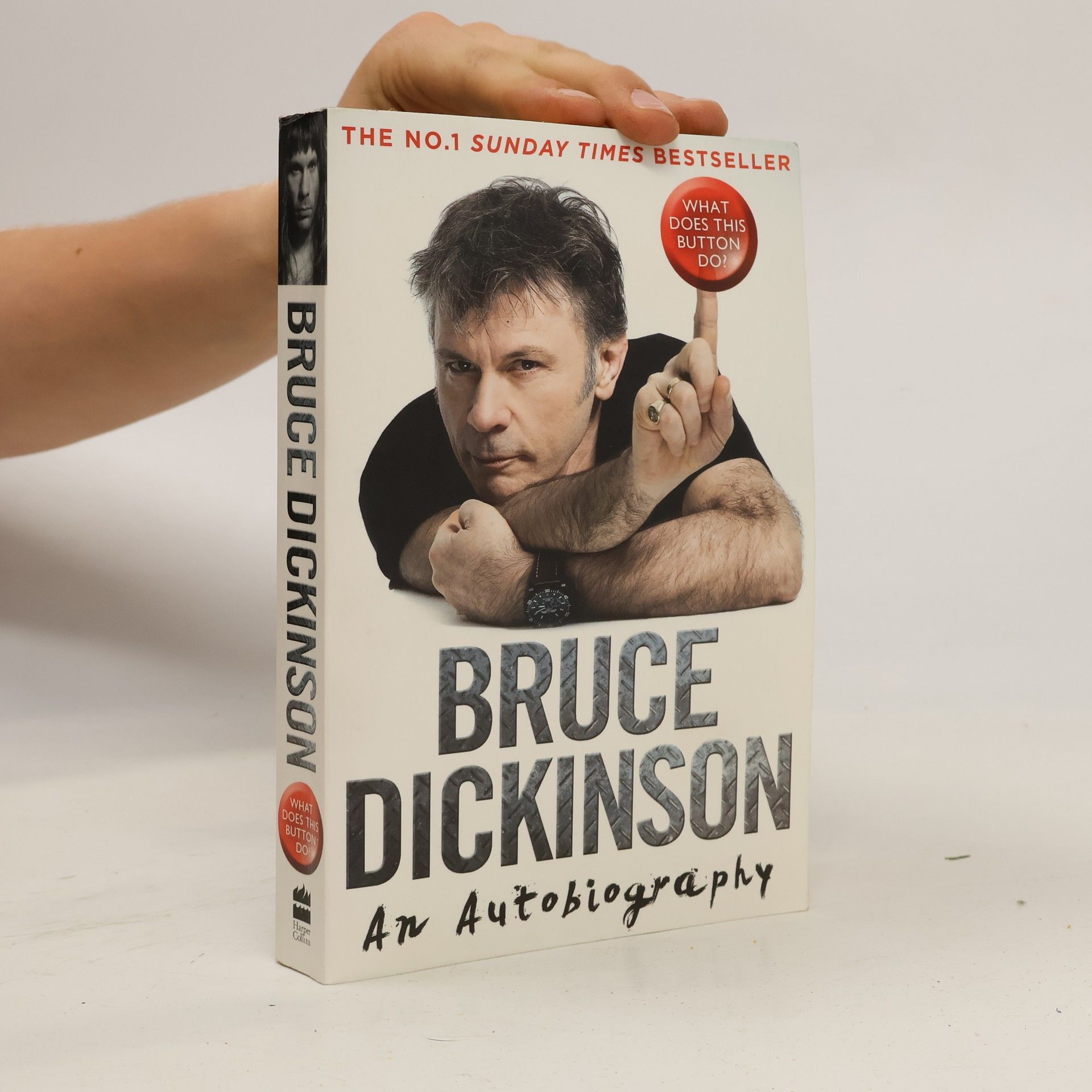 Bruce Dickinson What does this button do?