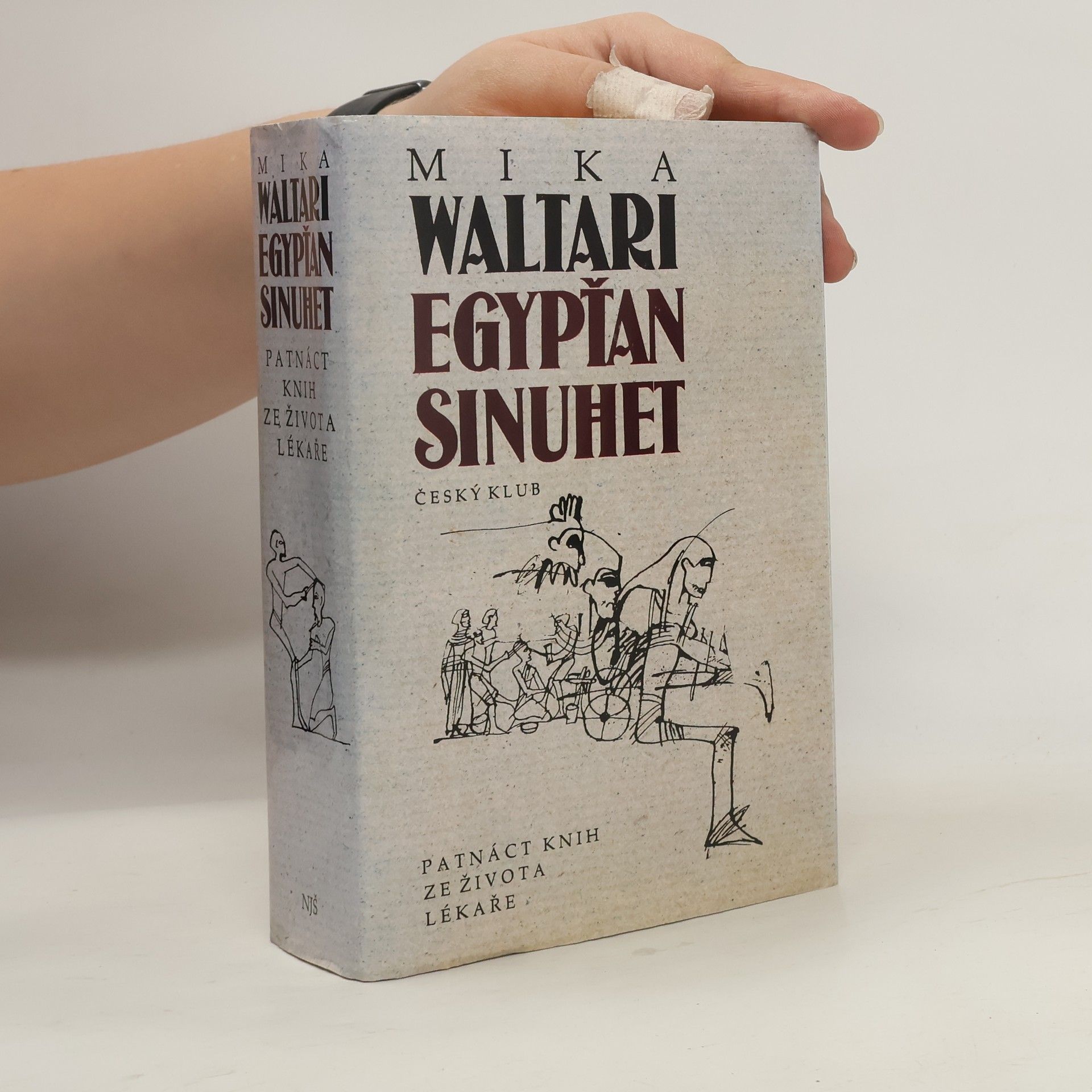 Mika Waltari Egypťan Sinuhet - patnáct knih ze života lékaře