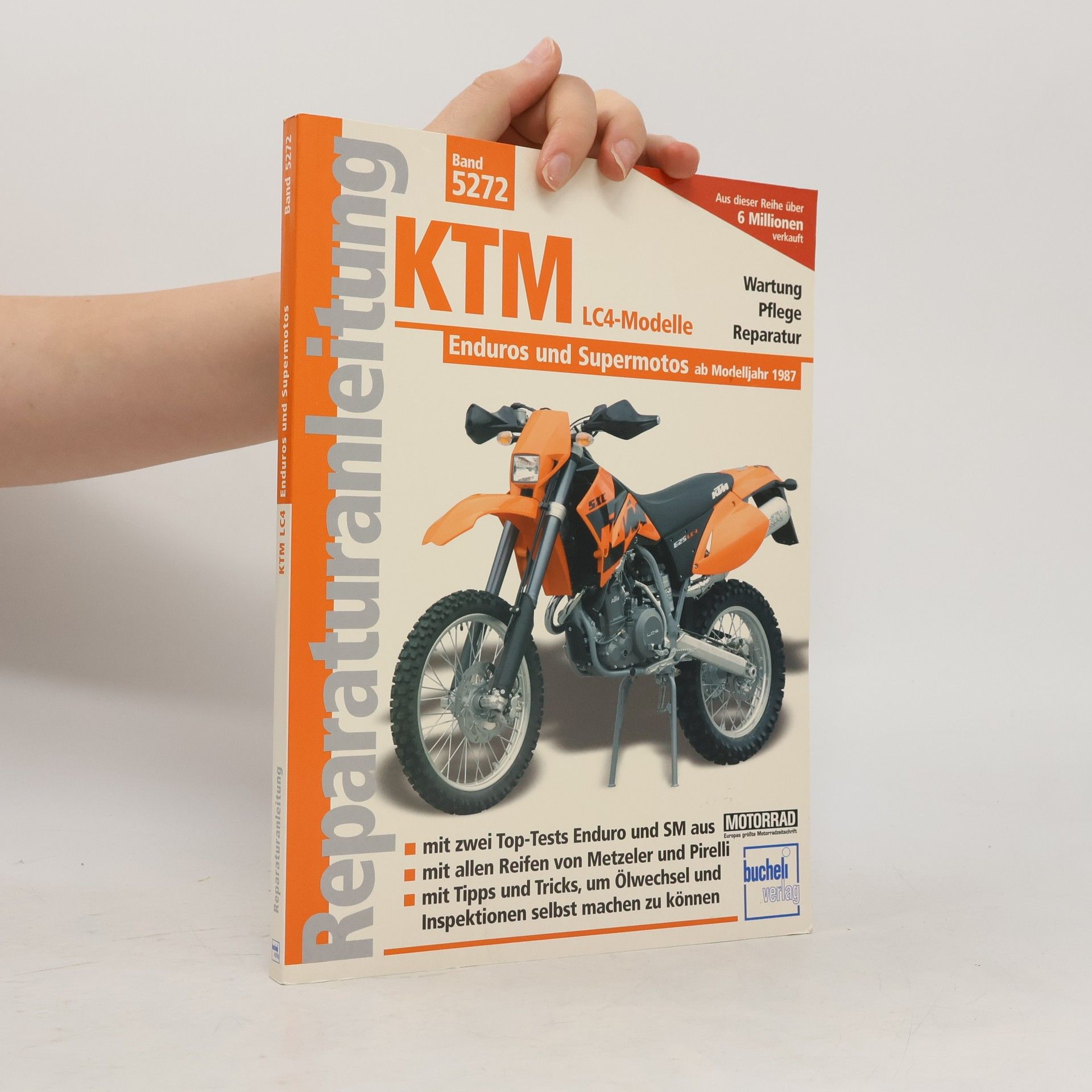 bucheli KTM LC4-Modelle, Enduros und Supermotos ab Modelljahr 1987