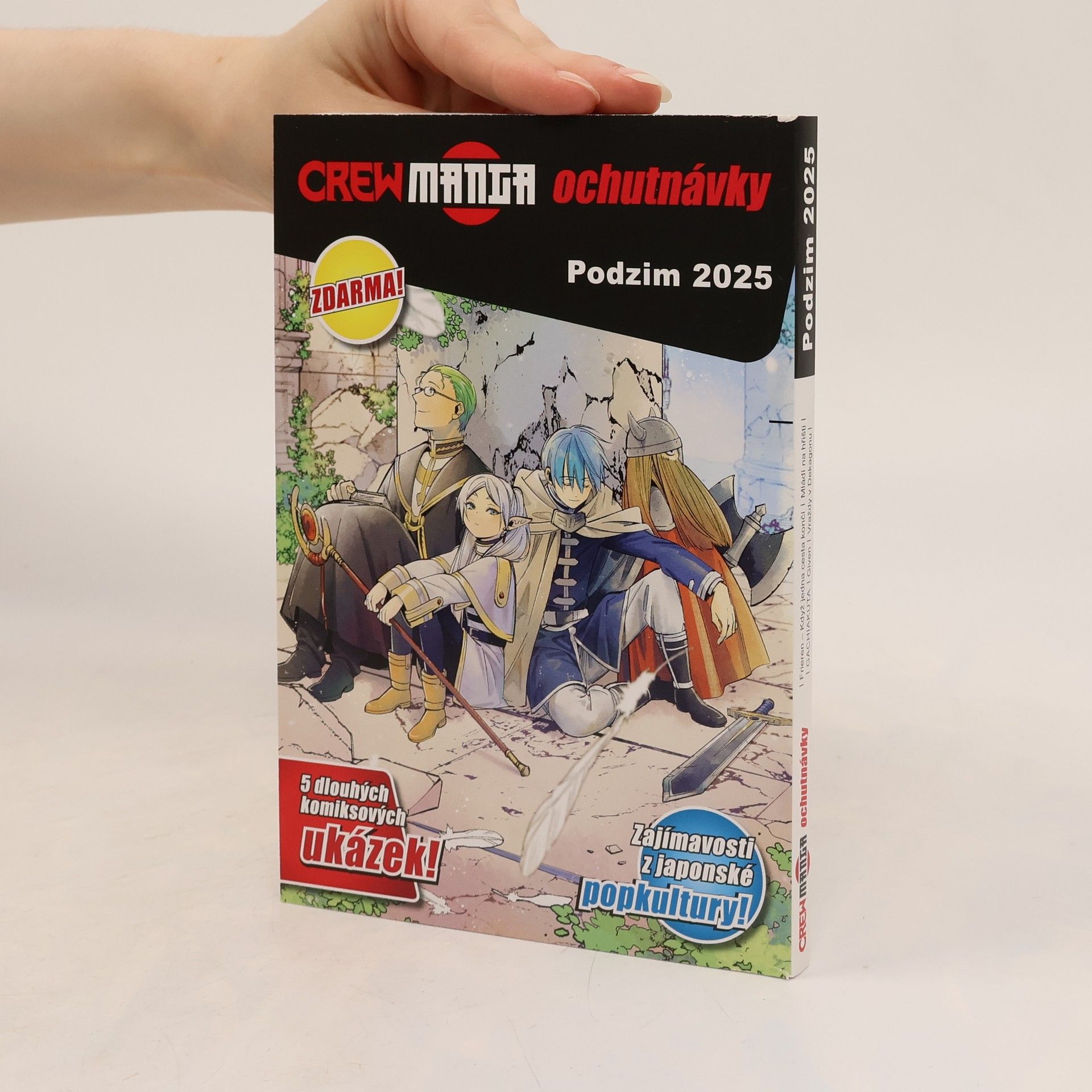 Various authors Crew manga ochutnávky. Podzim 2025