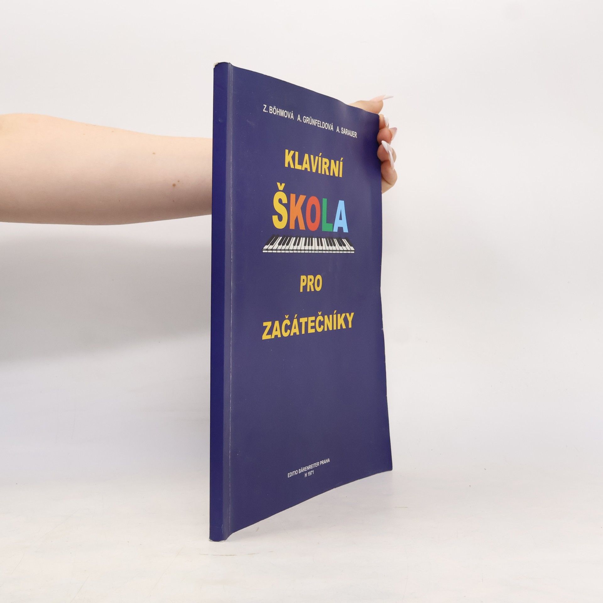 Alois Sarauer Klavírní škola pro začátečníky