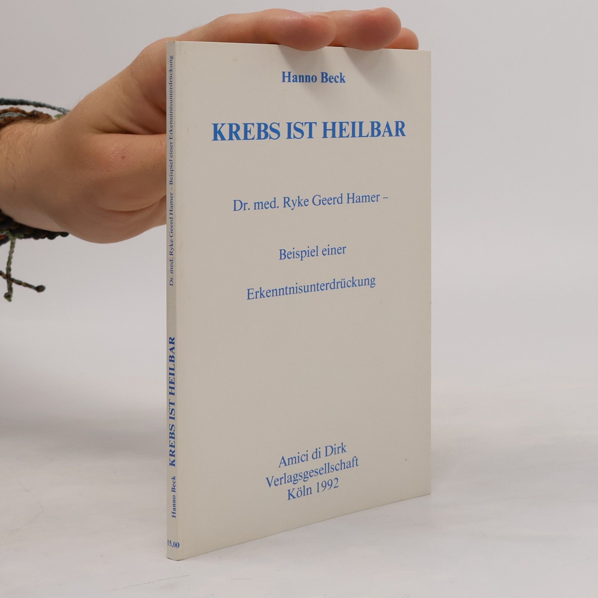 Hanno Beck Krebs ist heilbar