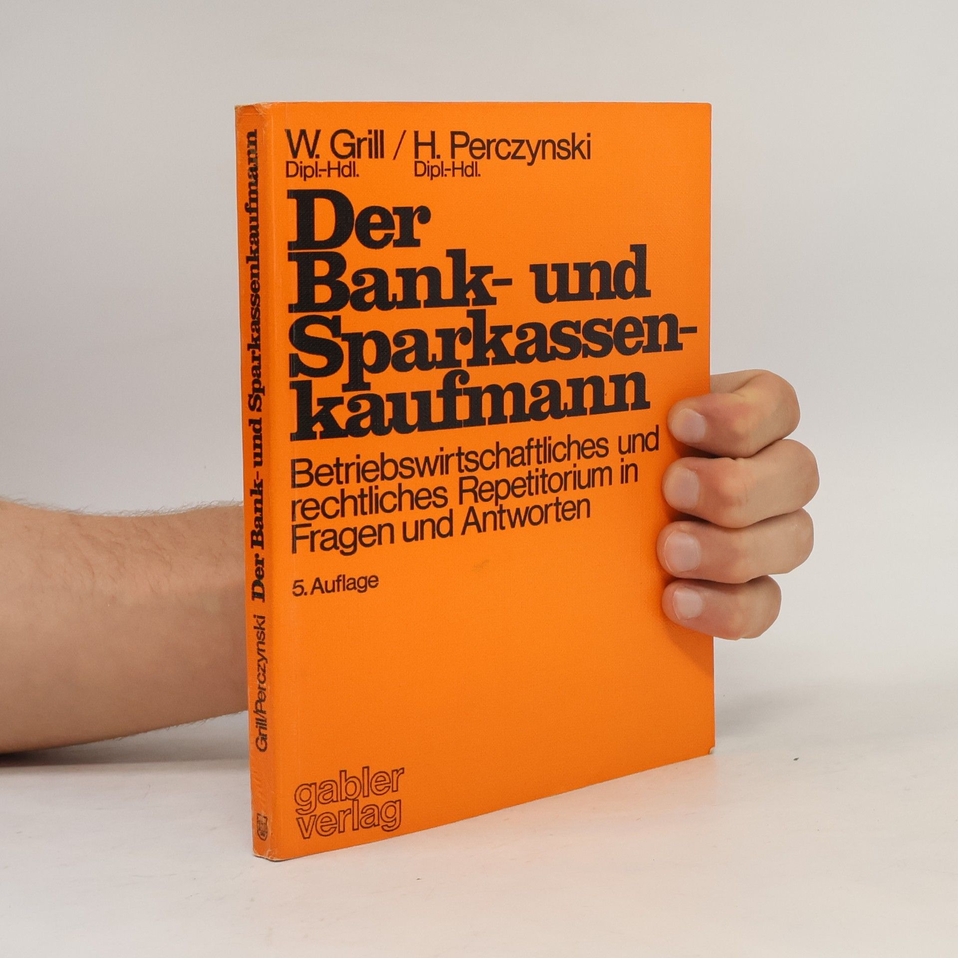 Hans Perczynski Der Bank- und Sparkassenkaufmann