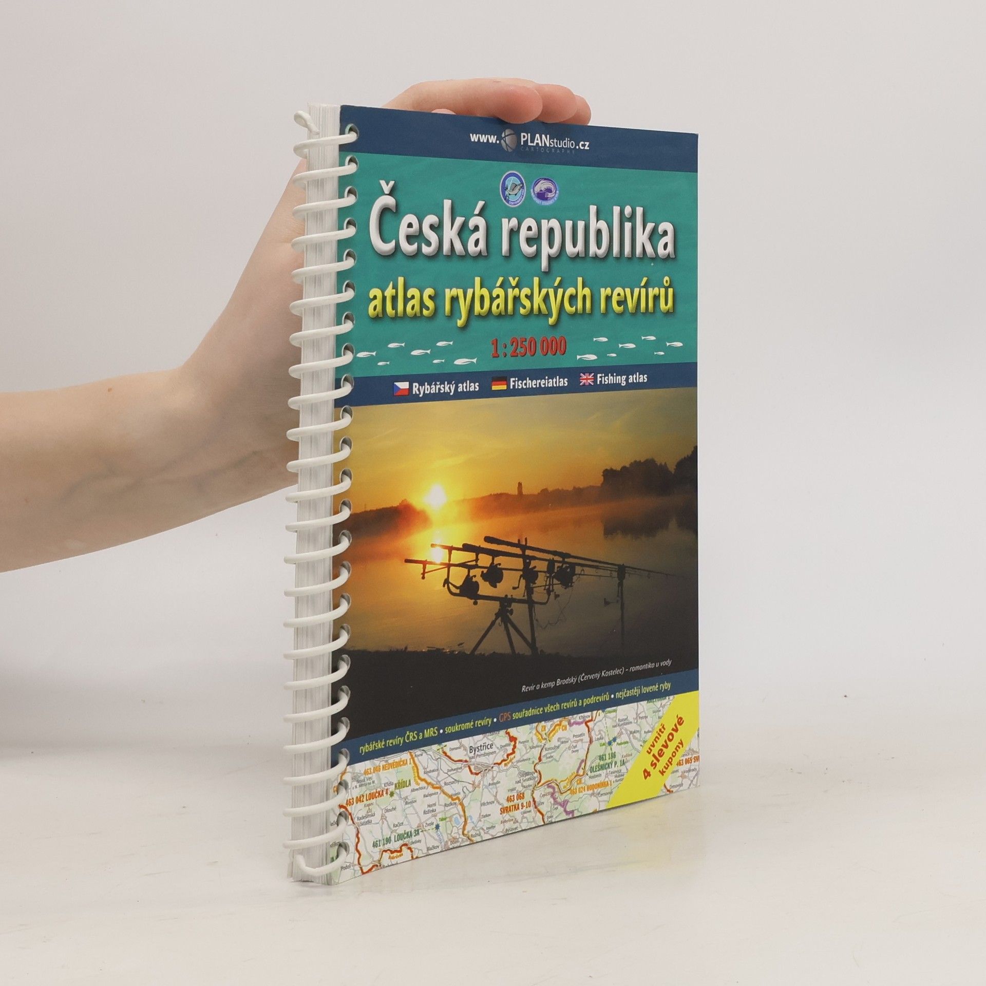 Autorenkollektiv Česká republika: Atlas rybářských revírů 1:250 000