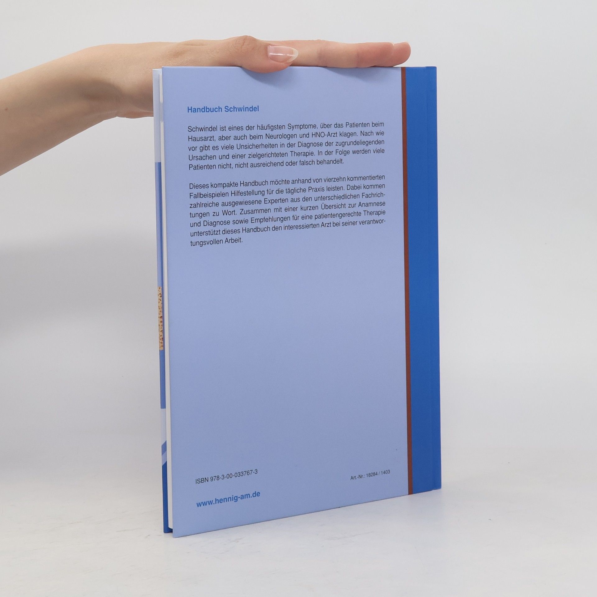 Tom Waldmüller Therapie in der Praxis: Handbuch Schwindel
