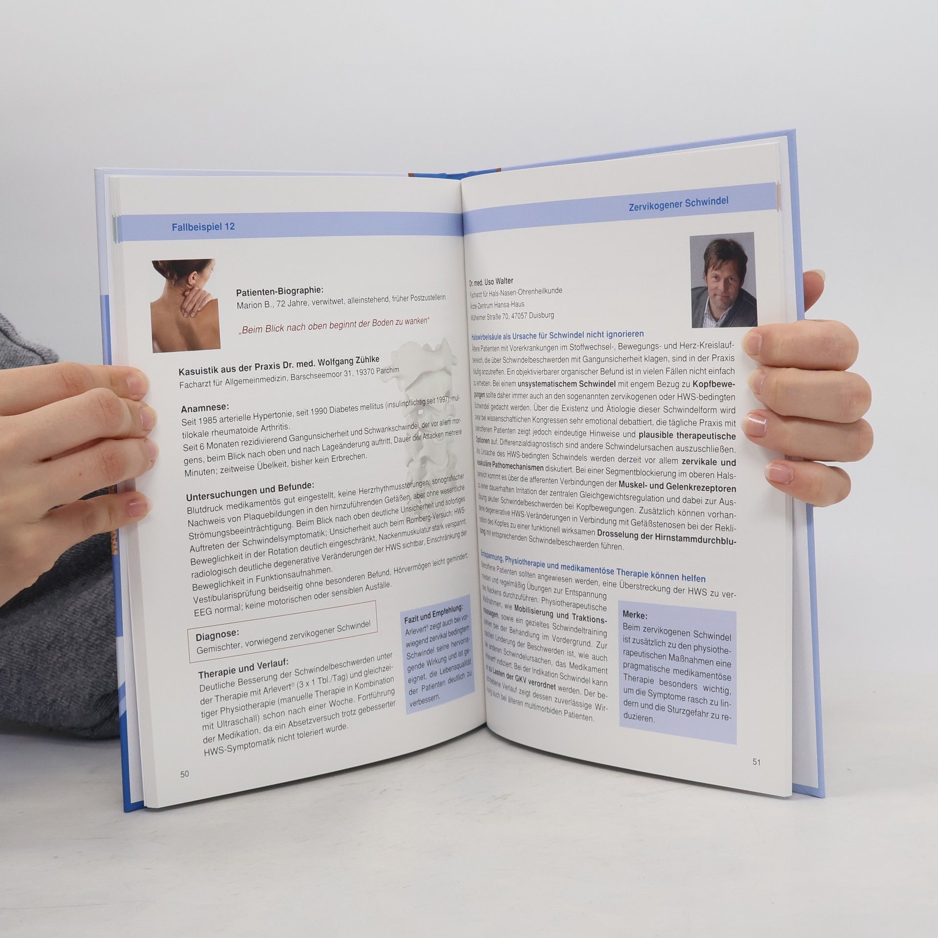 Tom Waldmüller Therapie in der Praxis: Handbuch Schwindel