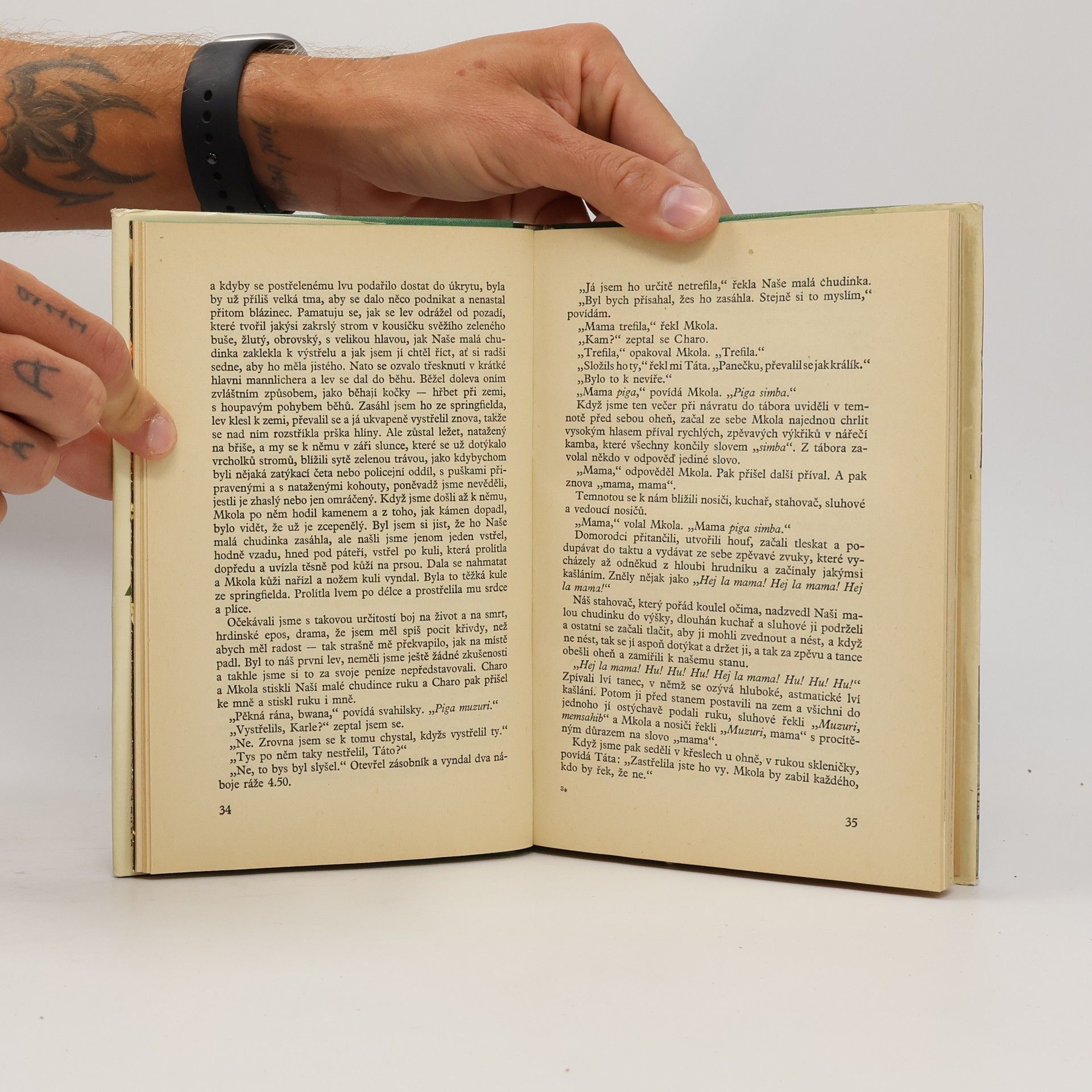 Ernest Hemingway Zelené pahorky africké