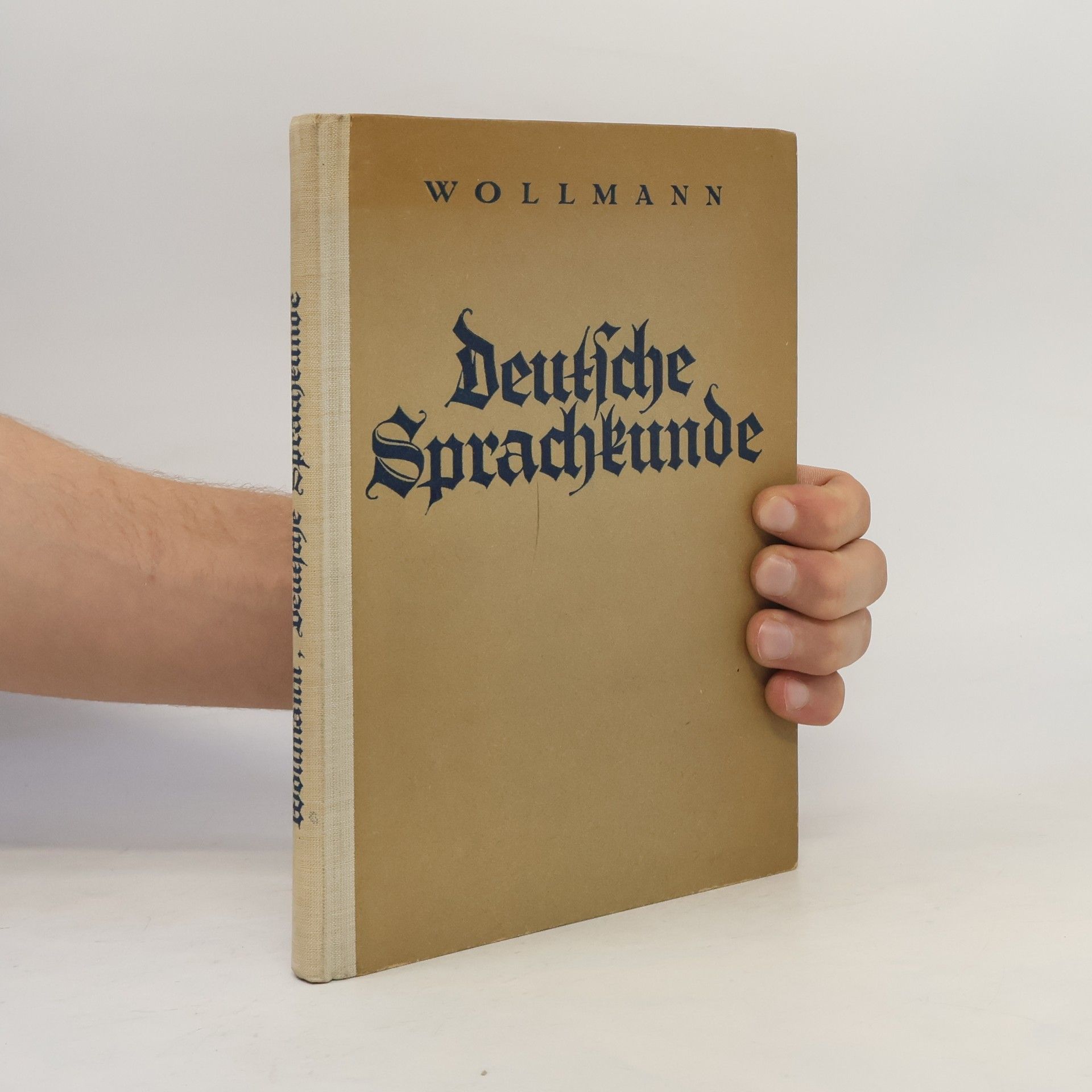 Franz Wollmann Deutsche Sprachkunde