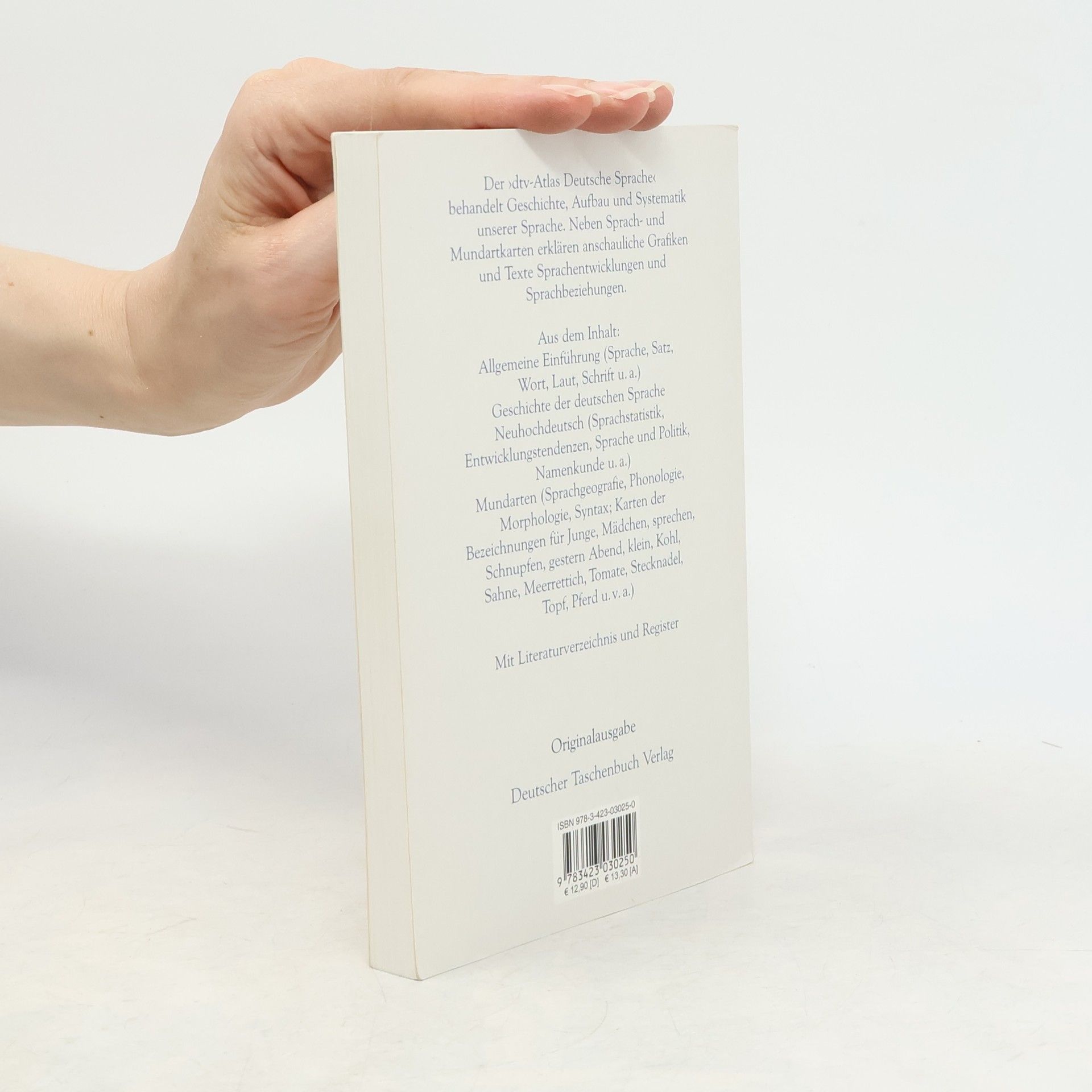 Autorenkollektiv dtv-Atlas Deutsche Sprache