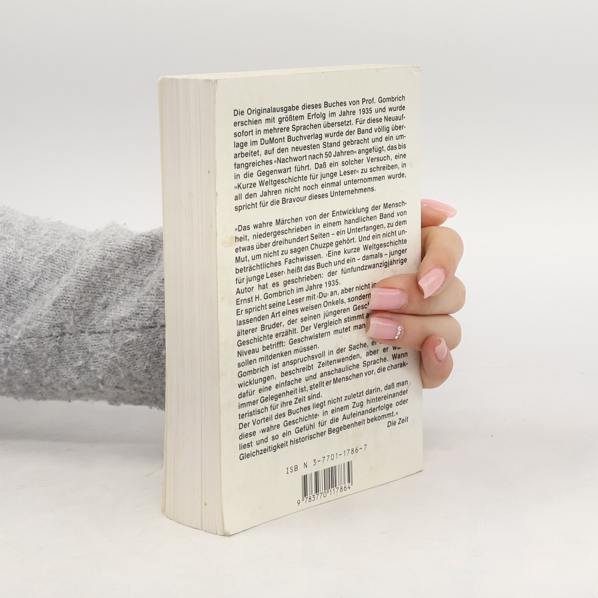 Ernst Gombrich Eine kurze Weltgeschichte für junge Leser