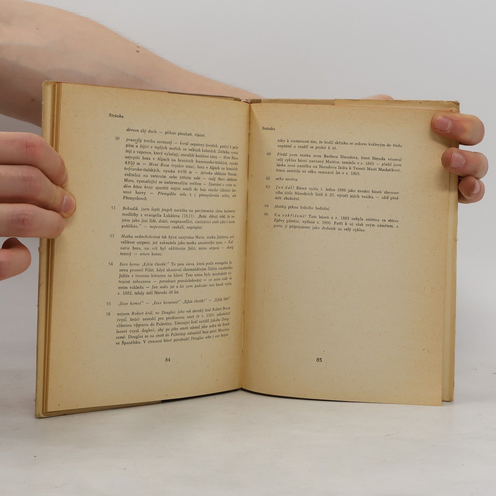 Jan Neruda Balady a romance. Zpěvy páteční