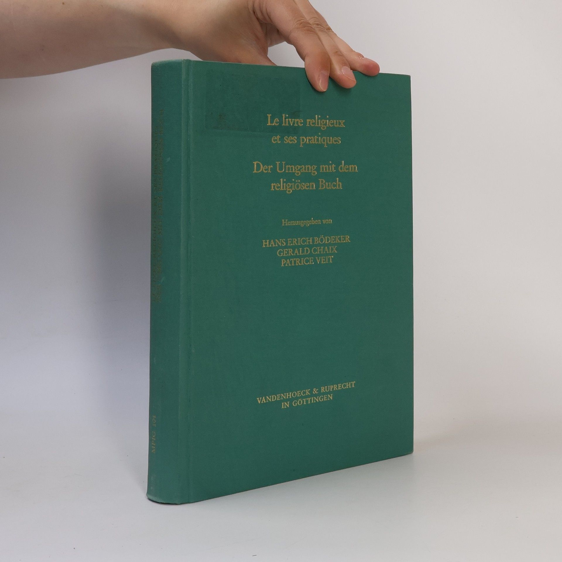 Patrice Veit Le livre religieux et ses pratiques