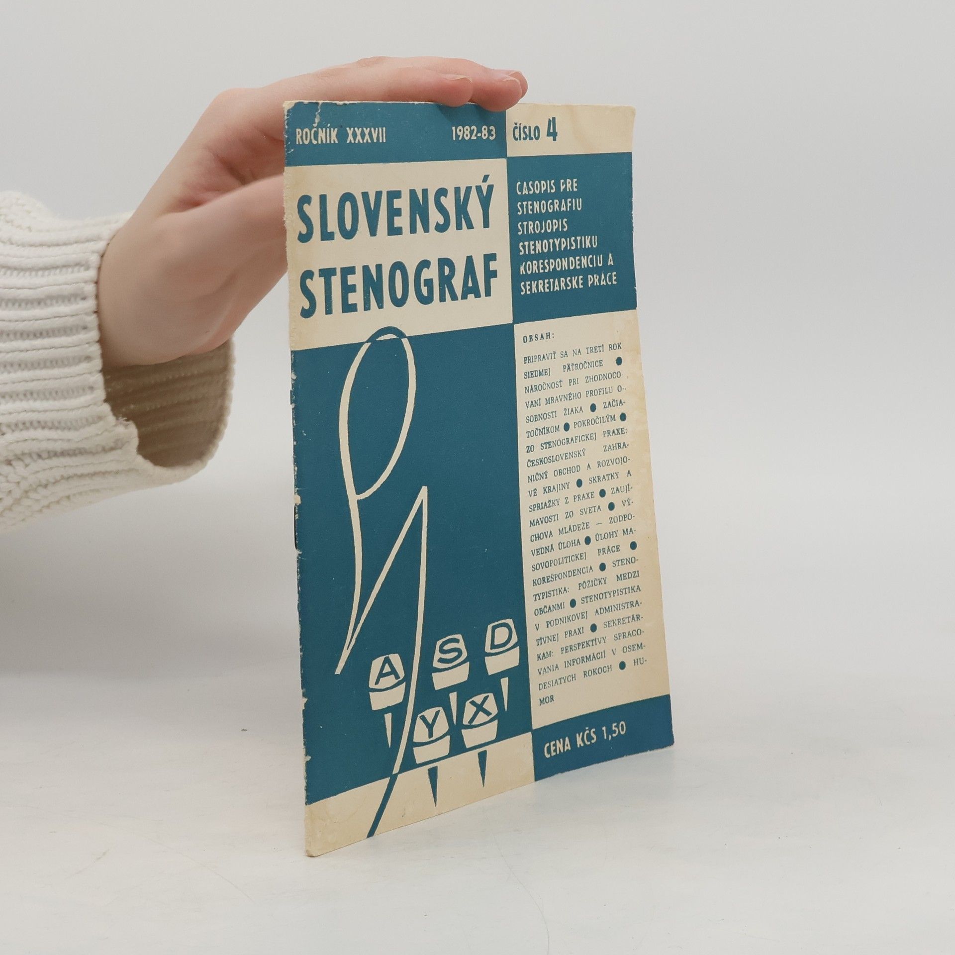 Collectif d'auteurs Slovenský stenograf 4/1982-83. Ročník XXXVII