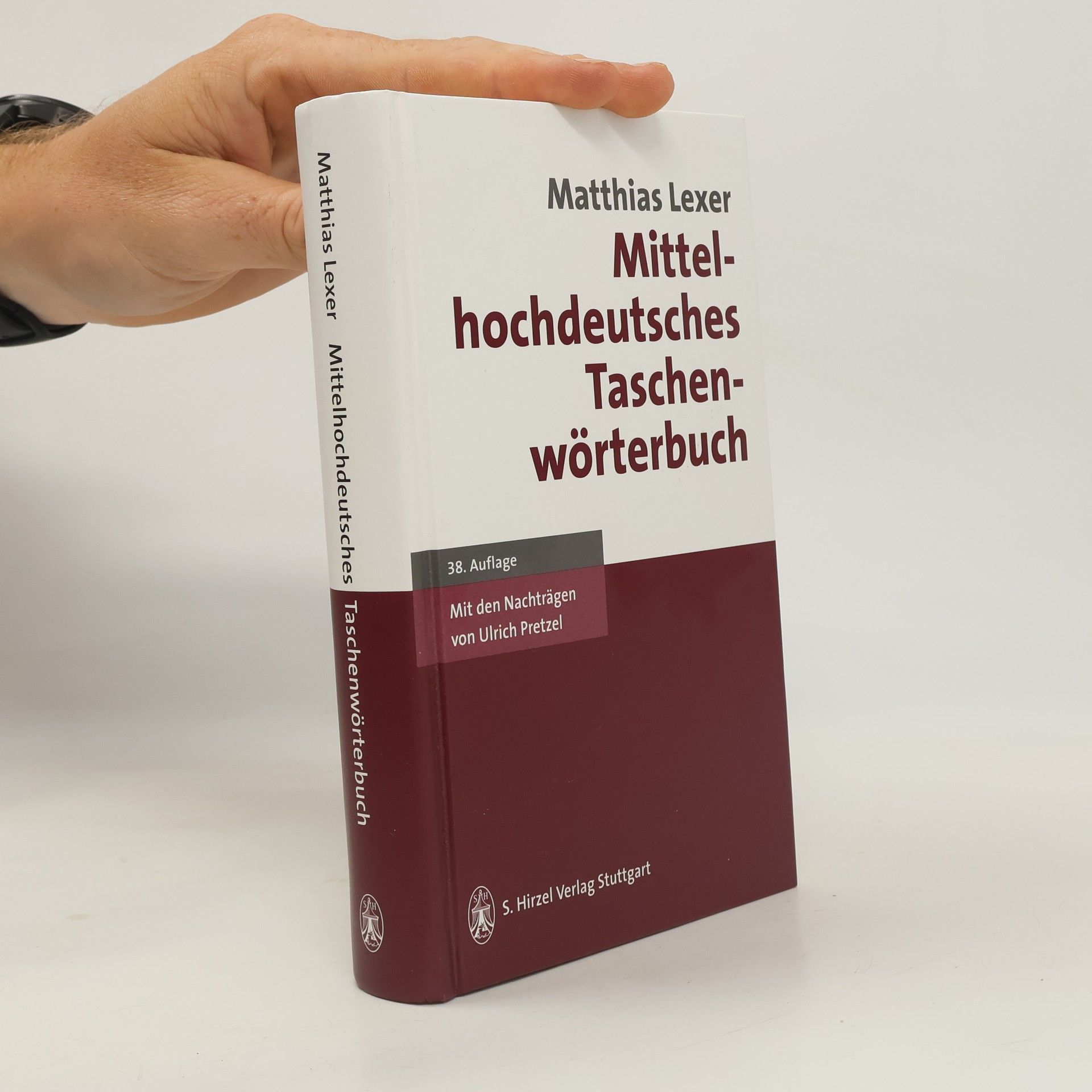 Matthias Lexer Mittelhochdeutsches Taschenwörterbuch