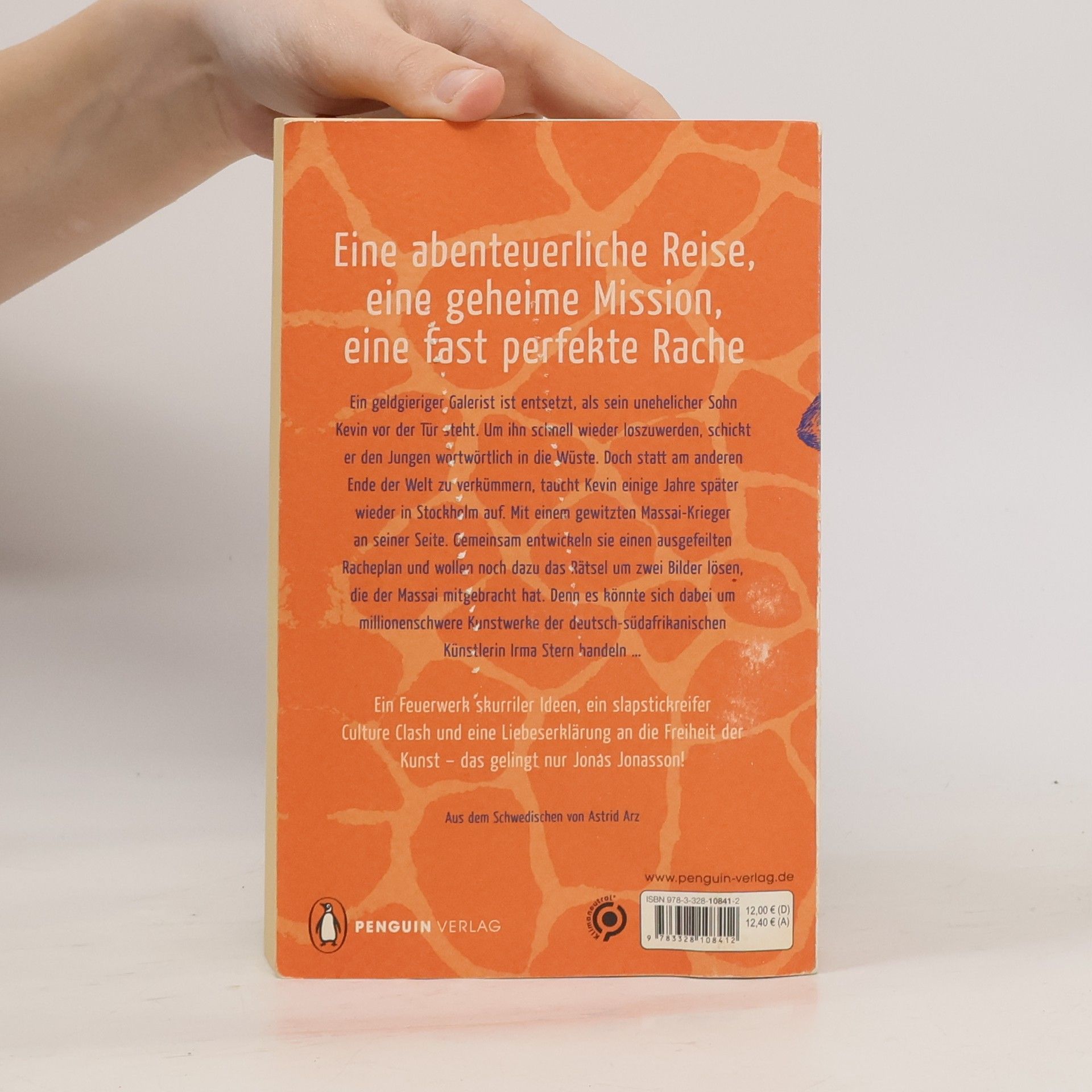 Jonas Jonasson Der Massai, der in Schweden noch eine rechnung offen hatte