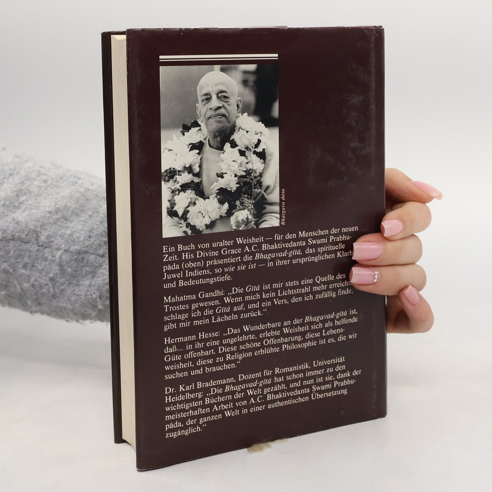 A.C. Bhaktivedanta Swami Prabhupada Bhagavad-gītā. Wie sie ist