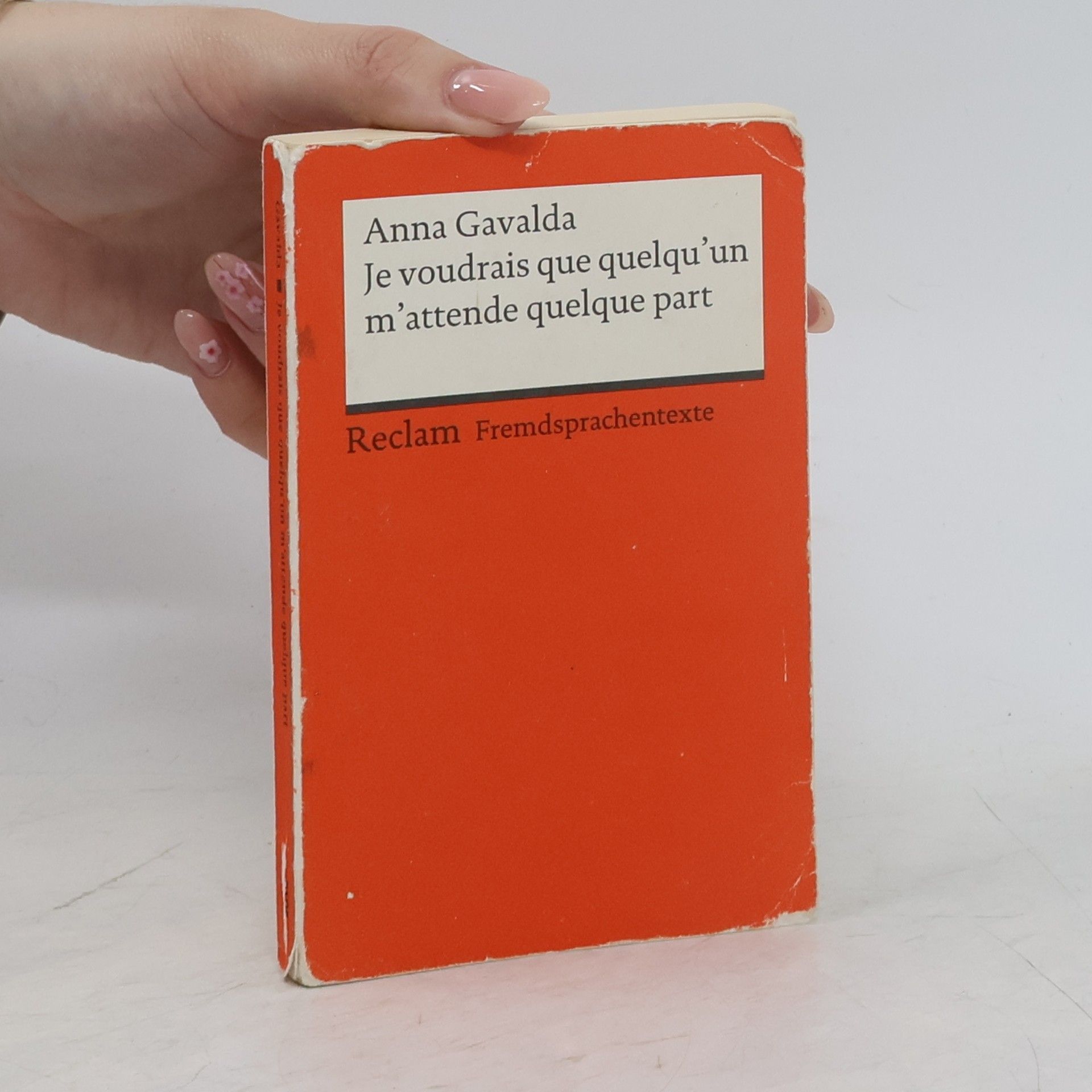 Anna Gavalda Je voudrais que quelqu'un m'attende quelque part