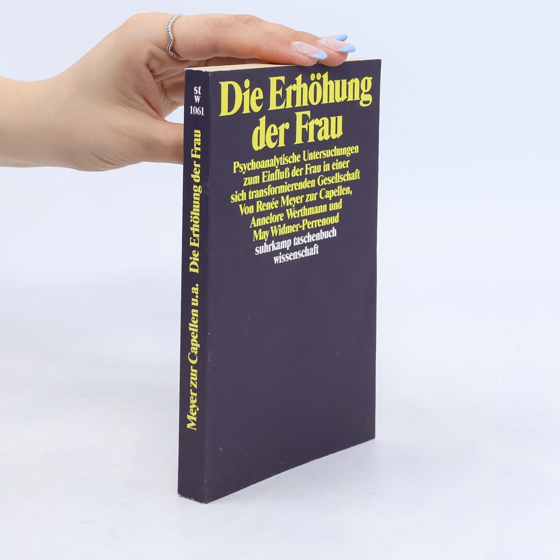May Widmer-Perrenoud Suhrkamp Taschenbuch Wissenschaft - 1061: Die Erhöhung der Frau