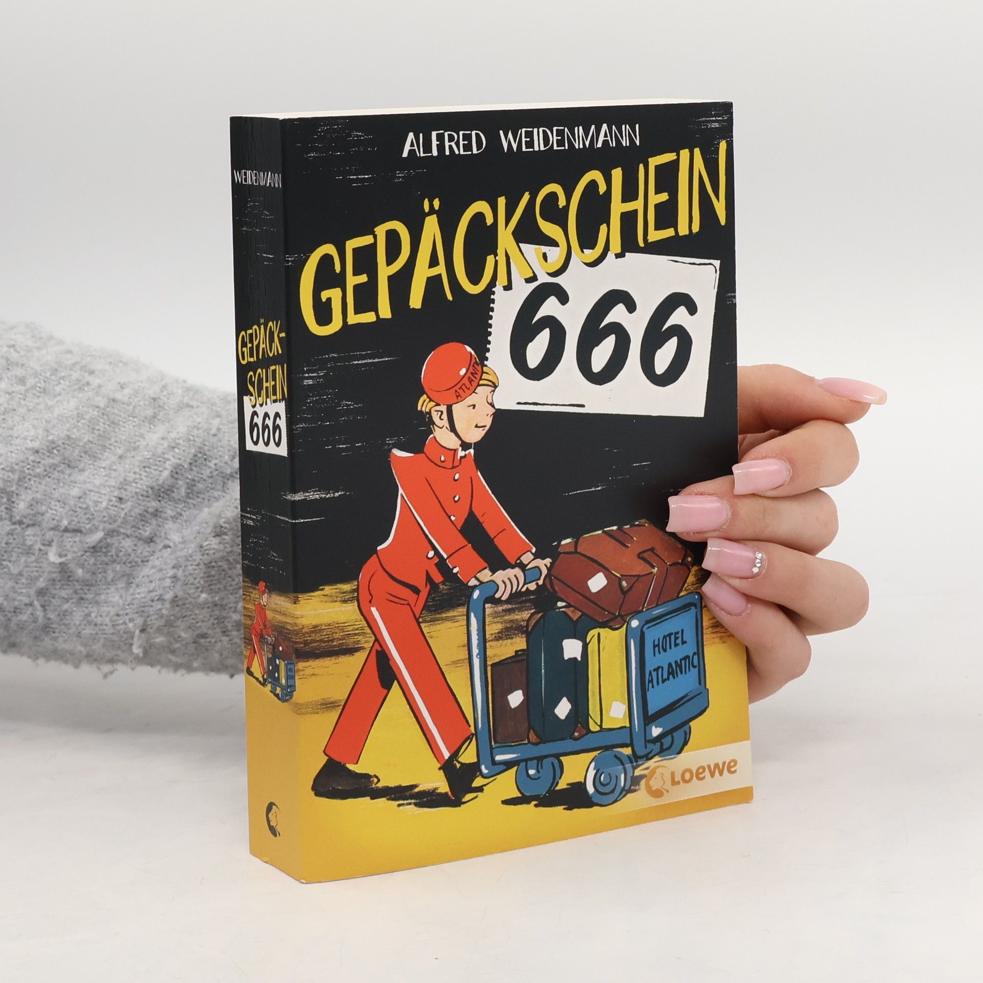 Alfred Weidenmann Gepäckschein 666