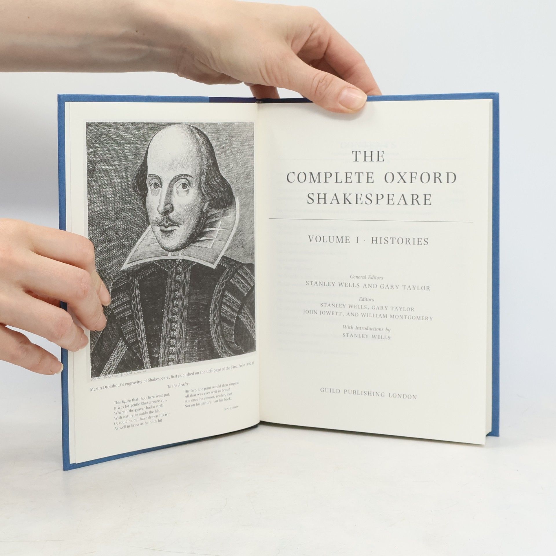 Stanley Wells The Complete Oxford Shakespeare 1 - 3