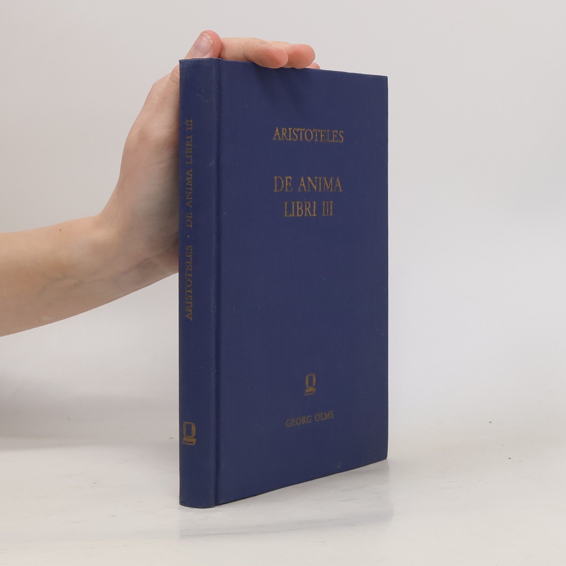 Aristotle De anima libri III