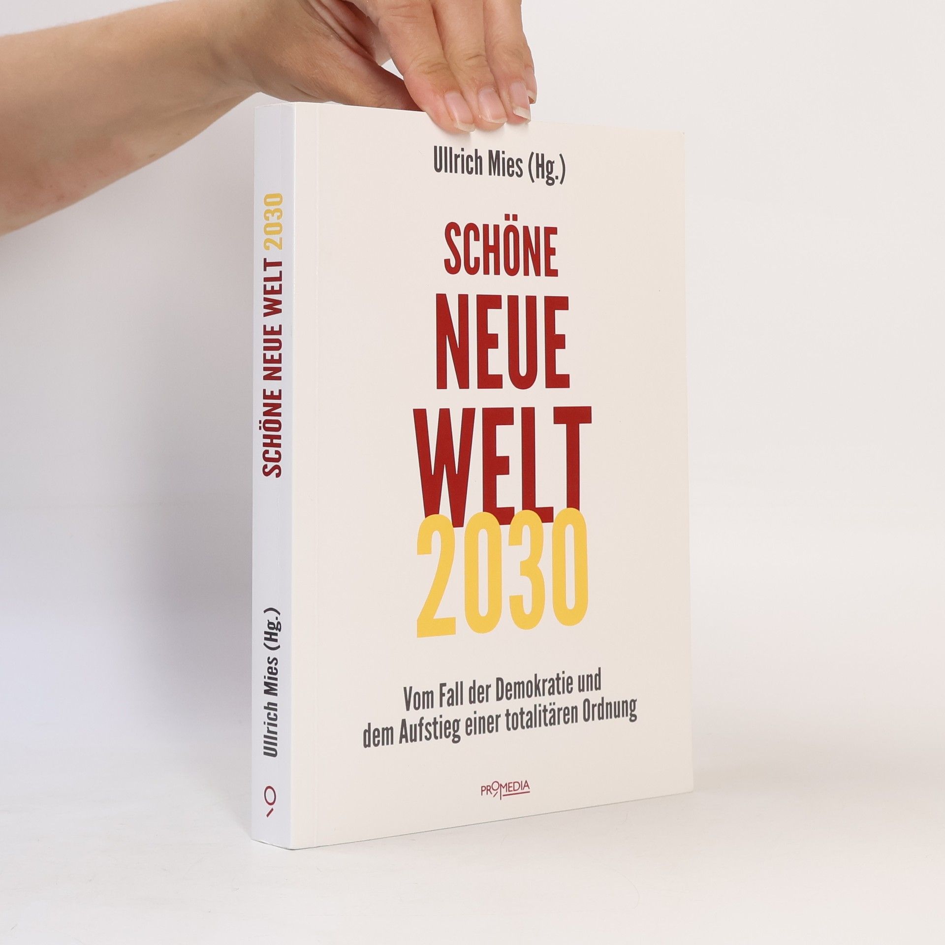 Jens Bernert Schöne Neue Welt 2030. Vom Fall der Demokratie und dem Aufstieg einer totalitären Ordnung